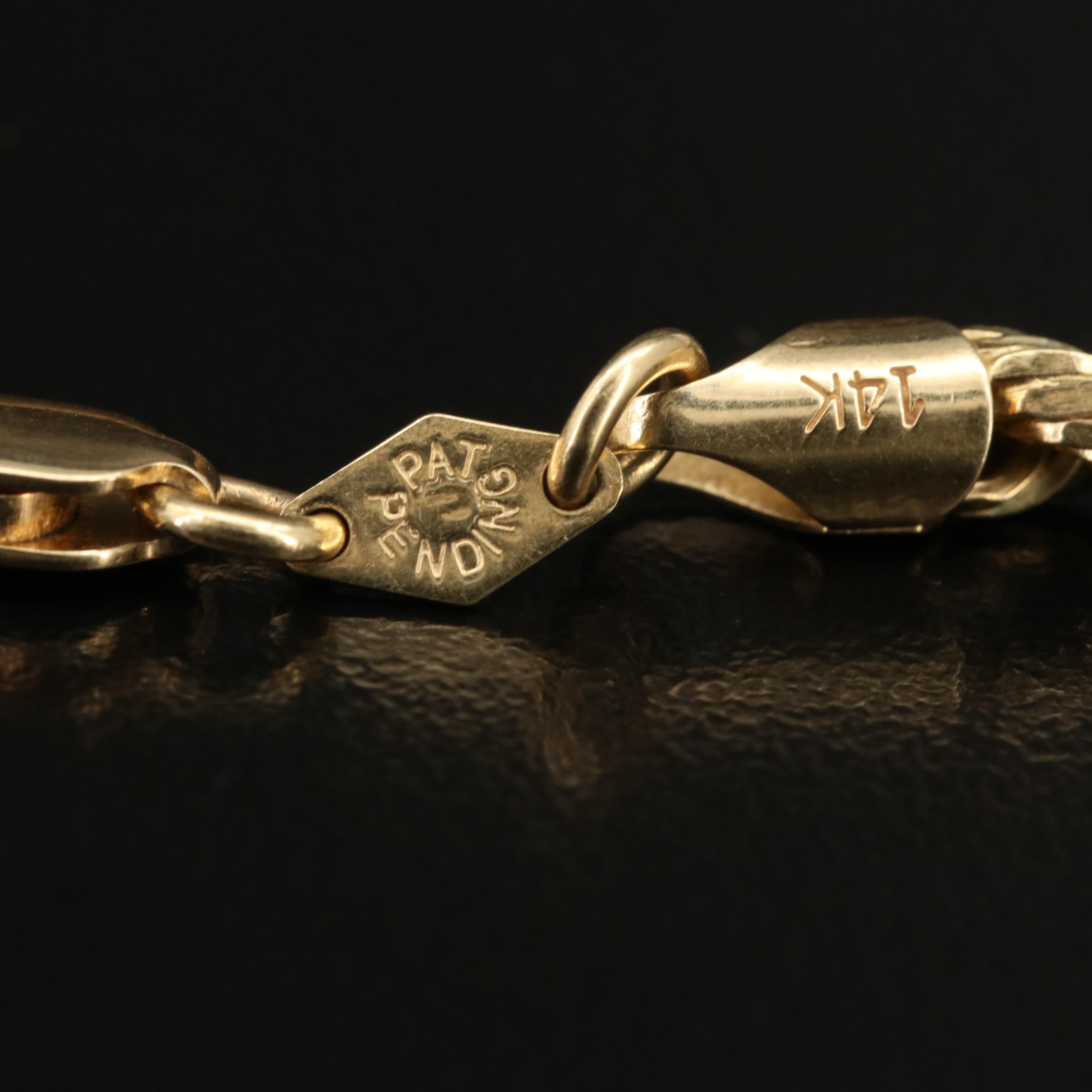 14K Rope Chain Necklace