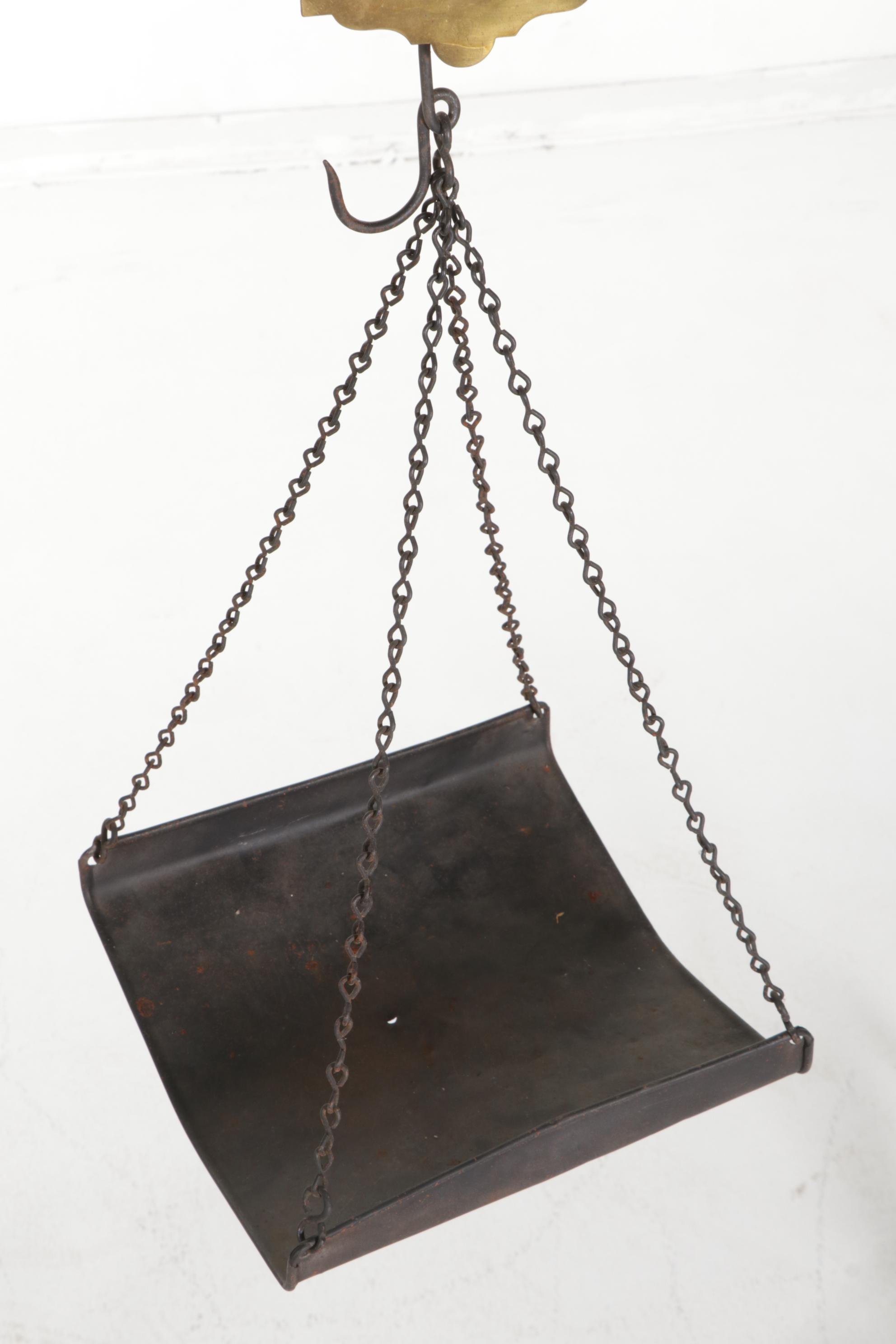 Frary's Brass Family Spring Balance Scale