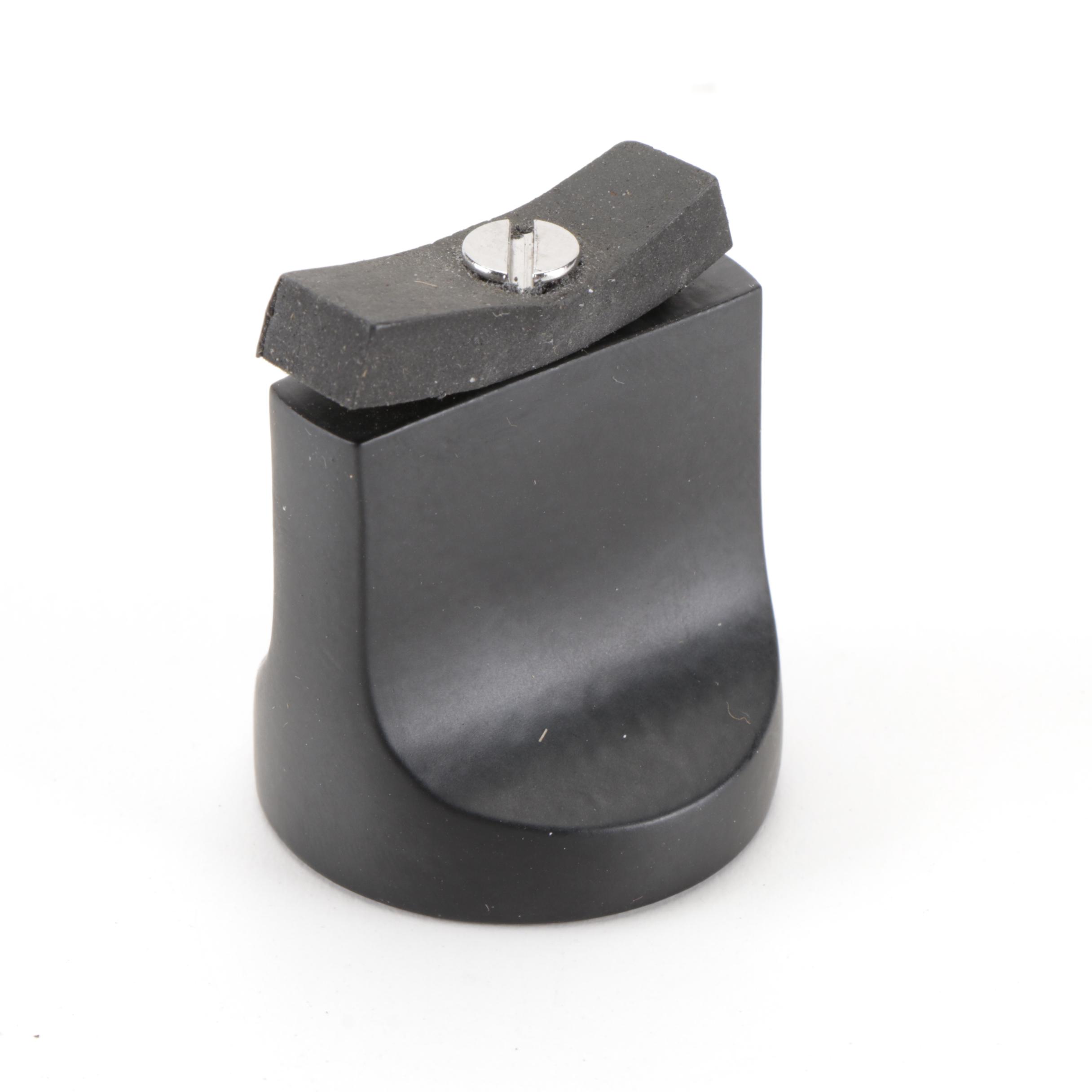 Solid Brass Round Cabinet Knobs in Matte Black Finish