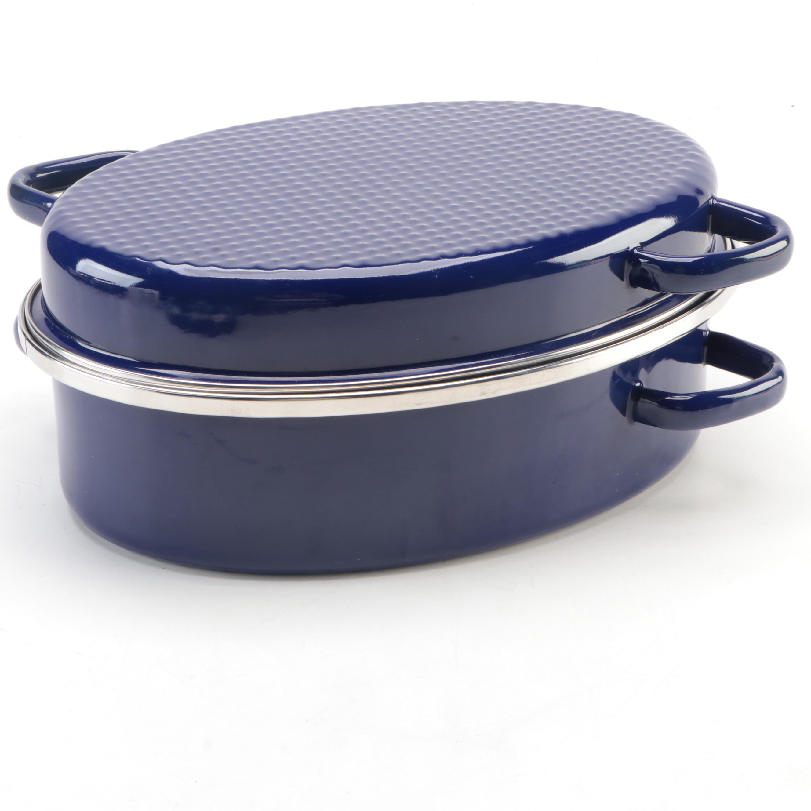 Chantal Enameled Metal Roasting Pan and Others