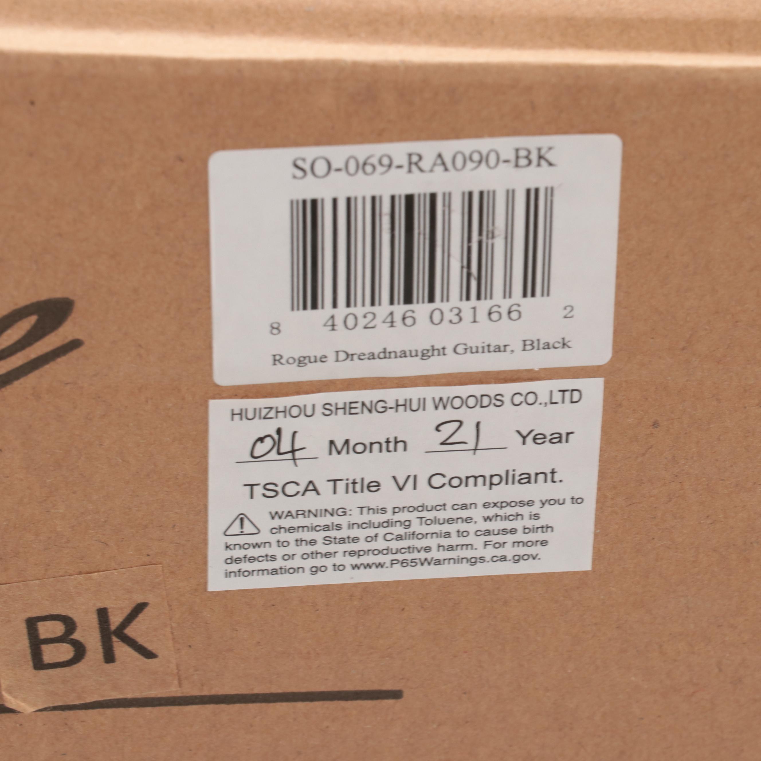 Taylor Swift Autographed Rogue Dreadnought Acoustic Guitar with COA, 2021