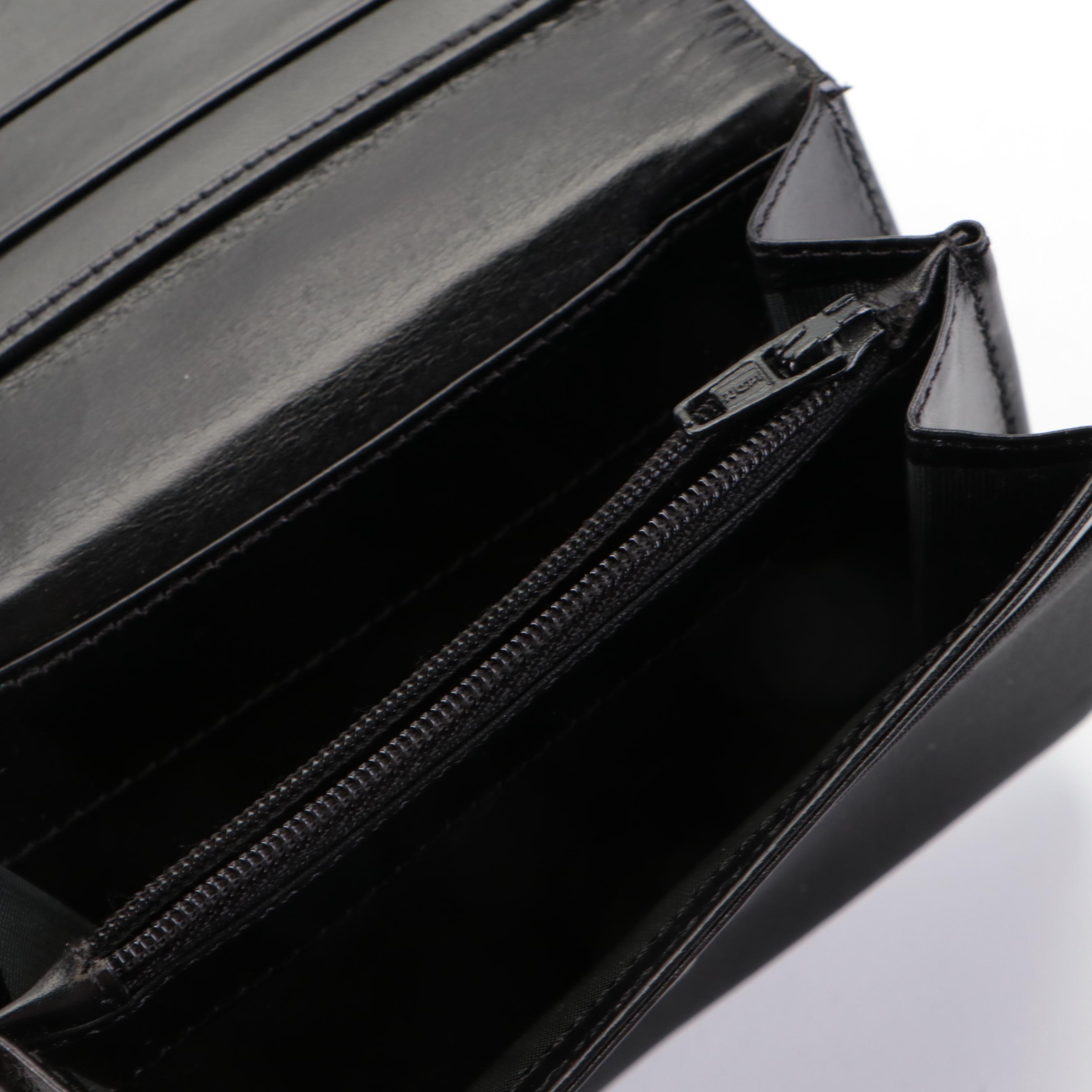 Prada Coin Pouch Card Case in Black Tessuto Nylon