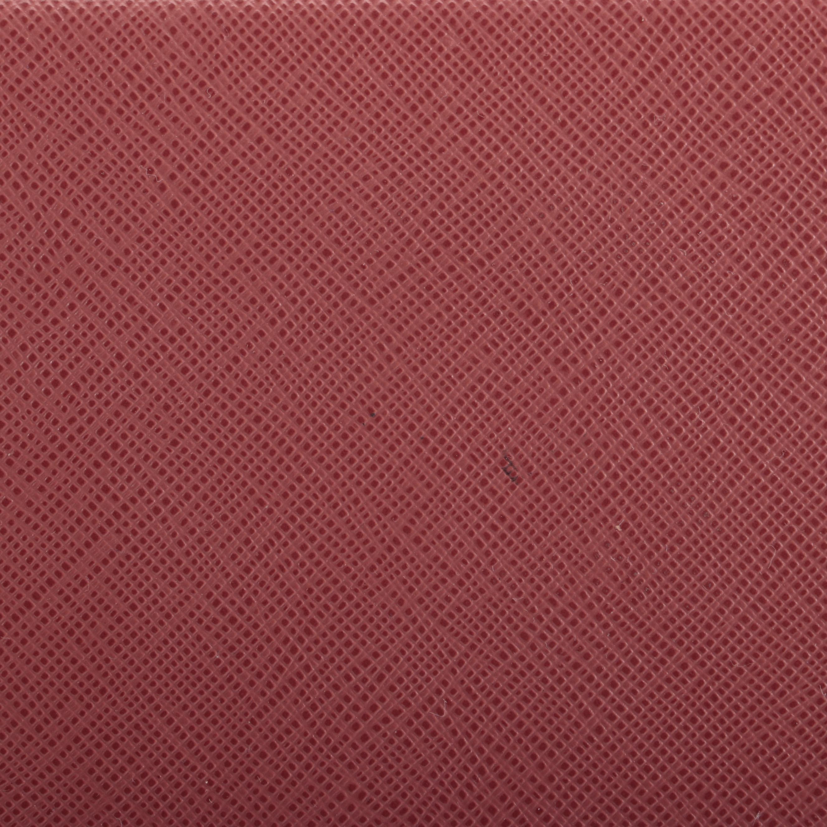 Prada Medium Gardener's Tote in Pink Saffiano Leather with Detachable Strap