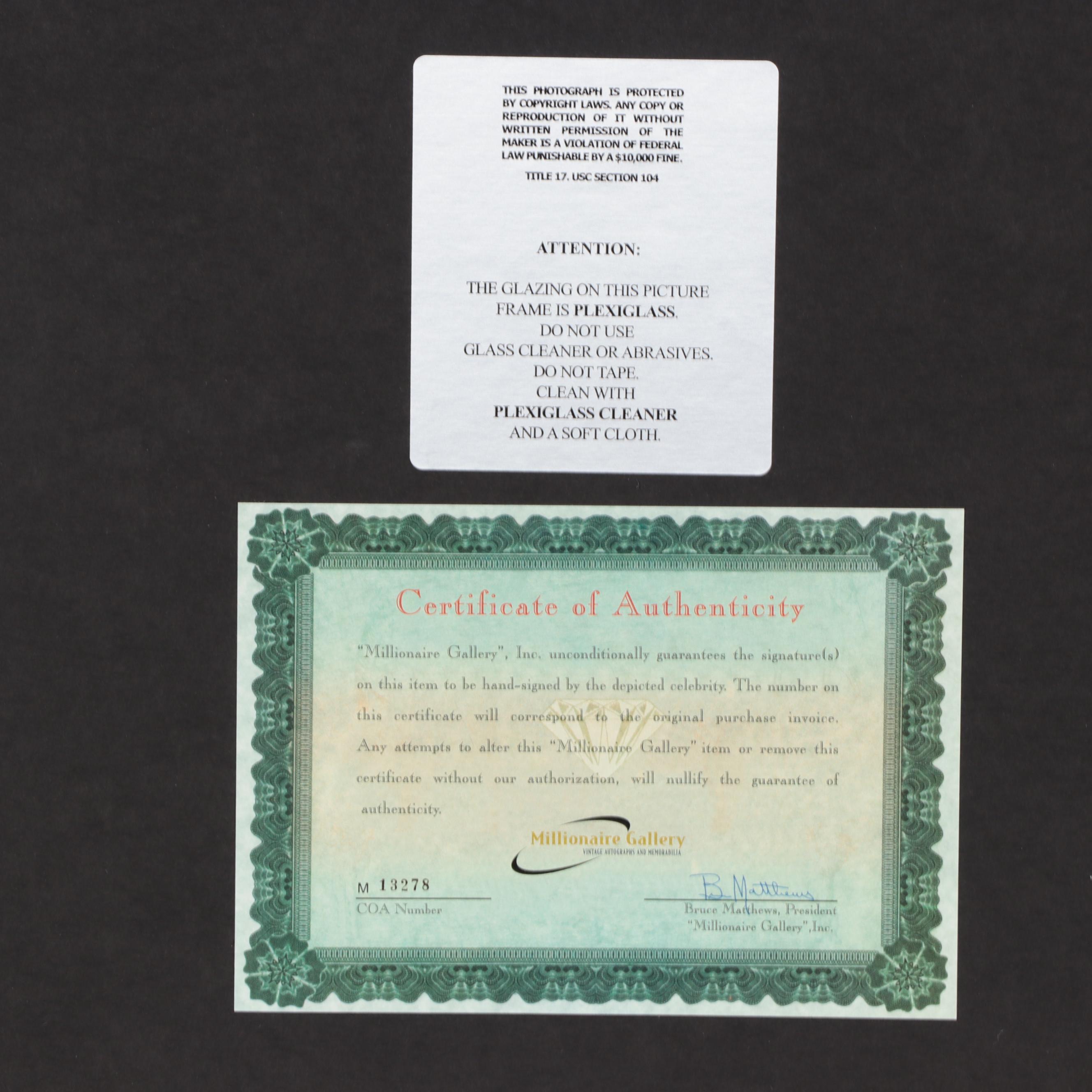 Lance Armstrong Signed "Six-Time Tour De France Champ" Cycling Jersey, COA