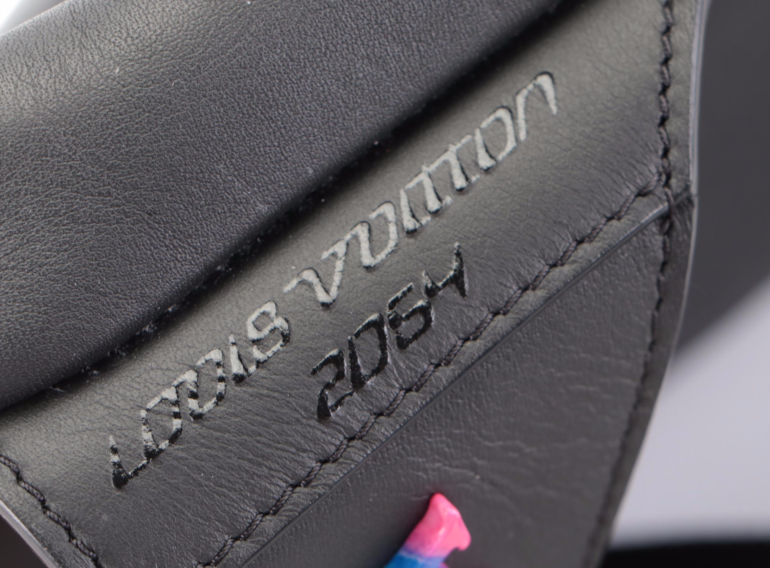 Louis Vuitton '2054' Asymmetrical Sling Bag in Monogram Embossed Puffer Lambskin
