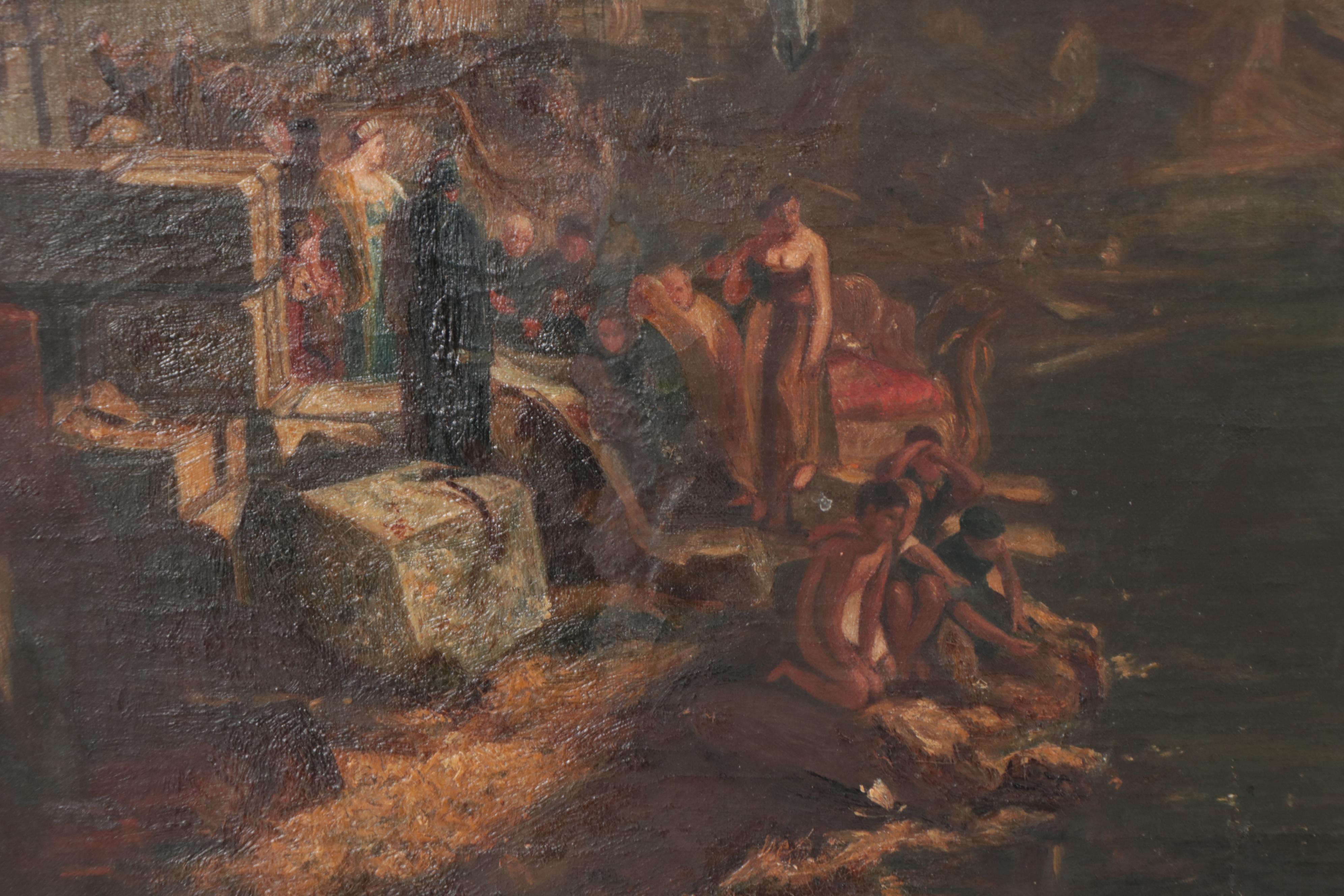 Oil Painting After Joseph Mallord William Turner "Dido Building Carthage"