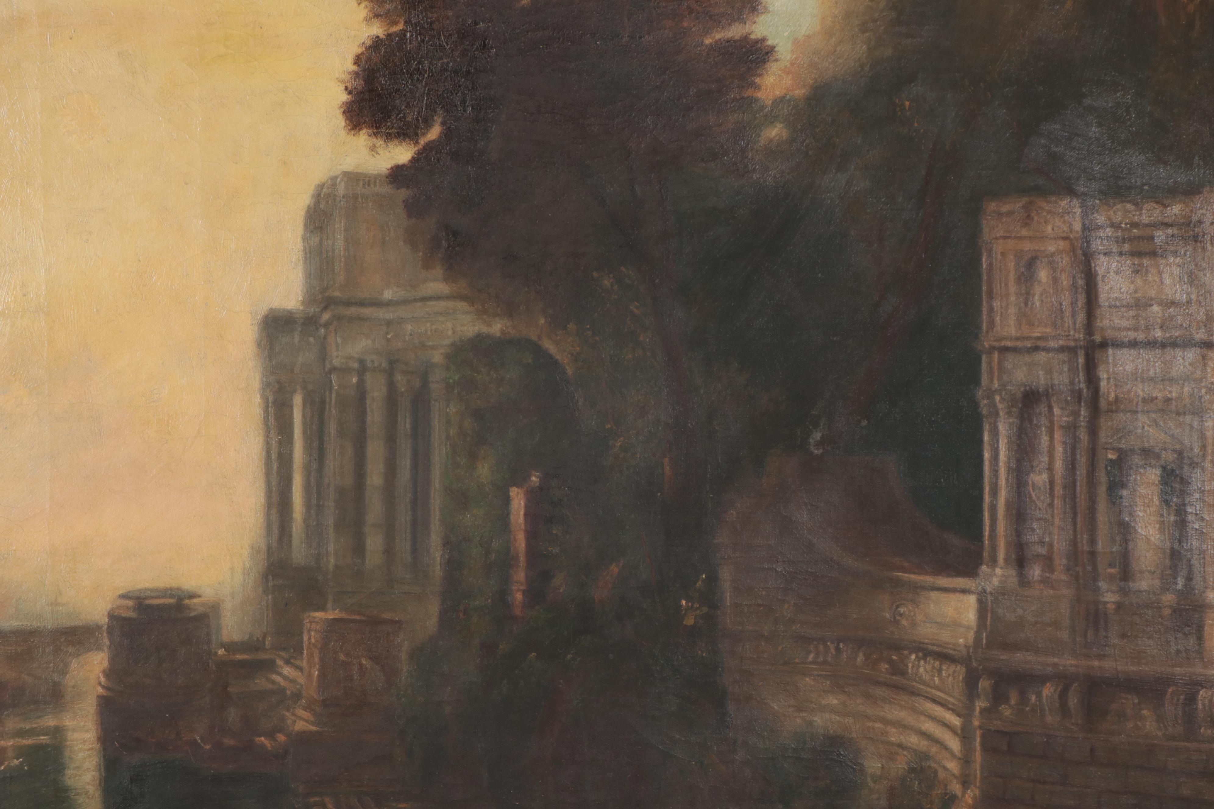 Oil Painting After Joseph Mallord William Turner "Dido Building Carthage"