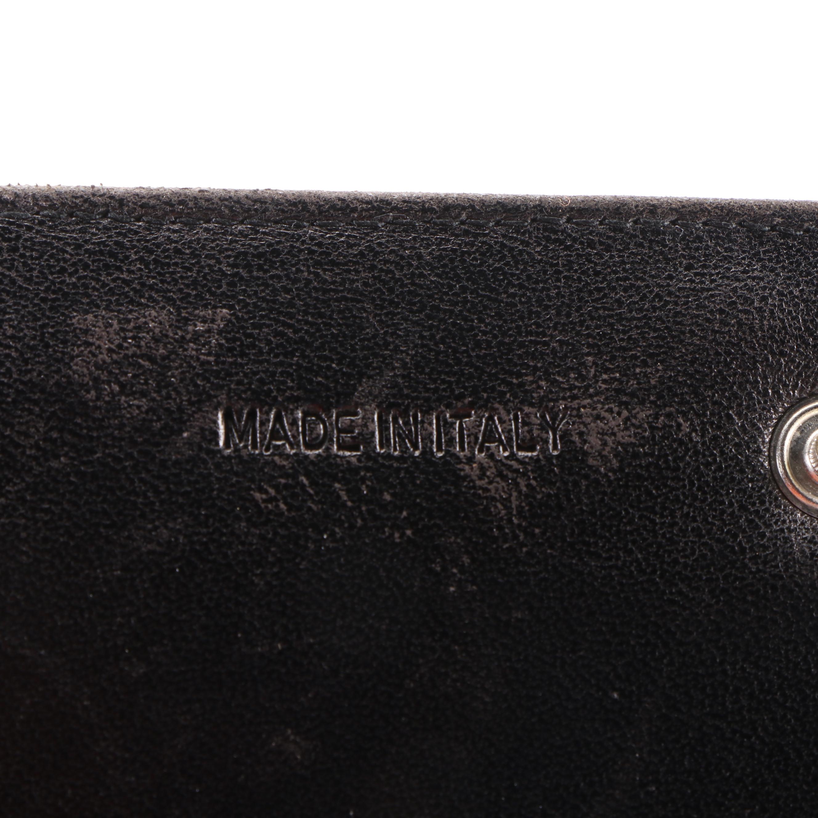 Prada Accordion Wallet in Black Leather and Tessuto Nylon