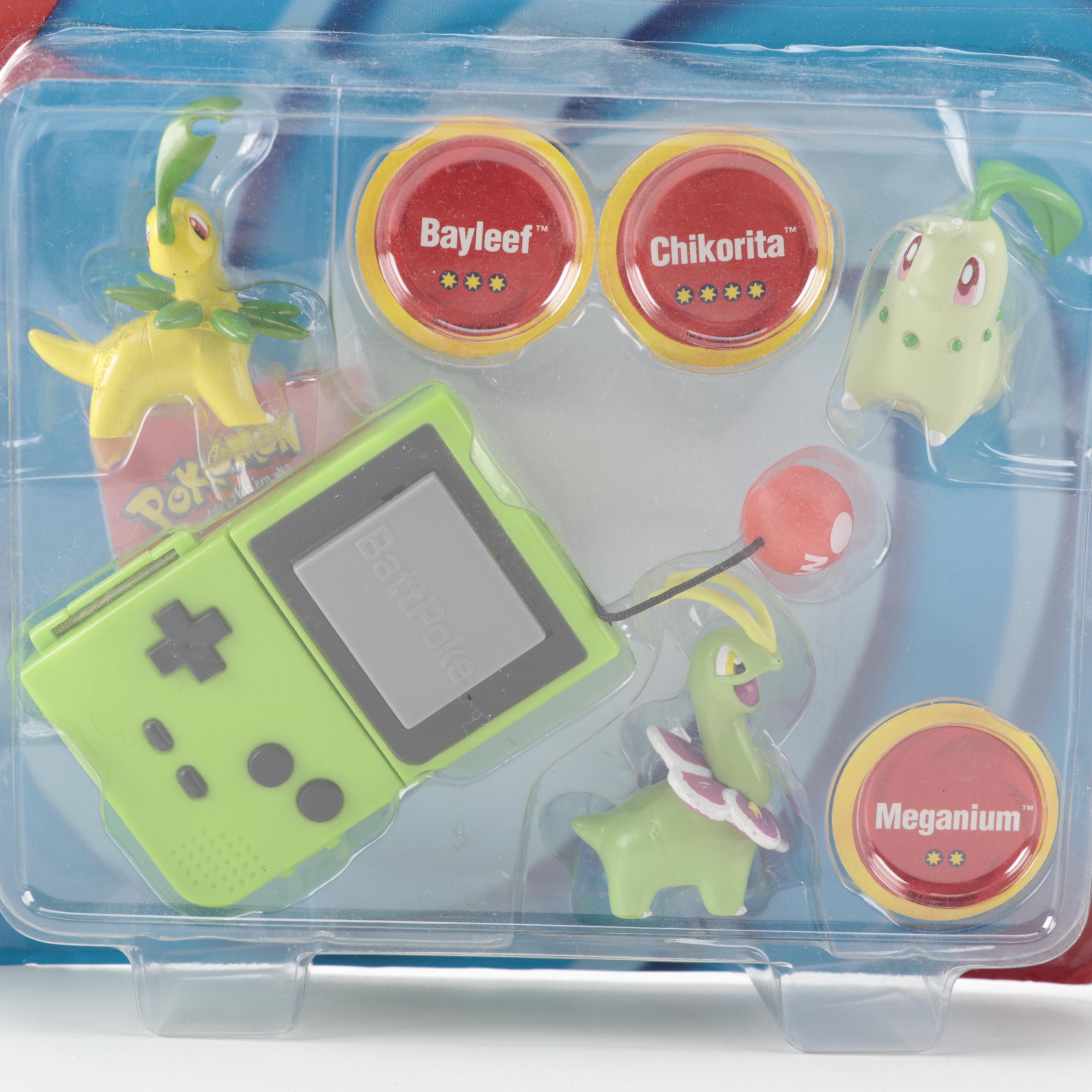 Poké Ball Blaster, Grabber Ball and Other Unopened Pokémon Figures and Toys