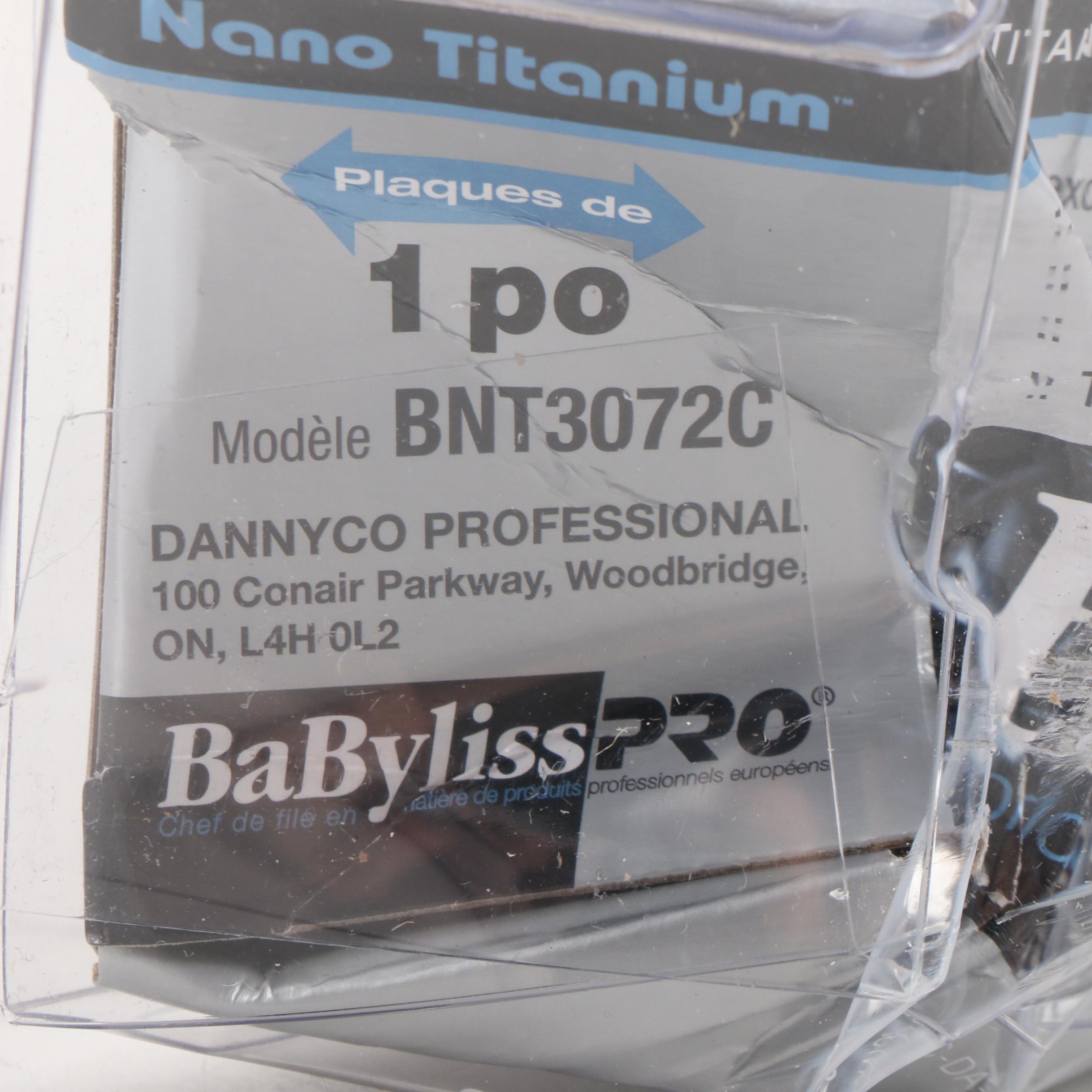 BaBylissPRO Nano Titanium Ultra-Thin Straightening Iron