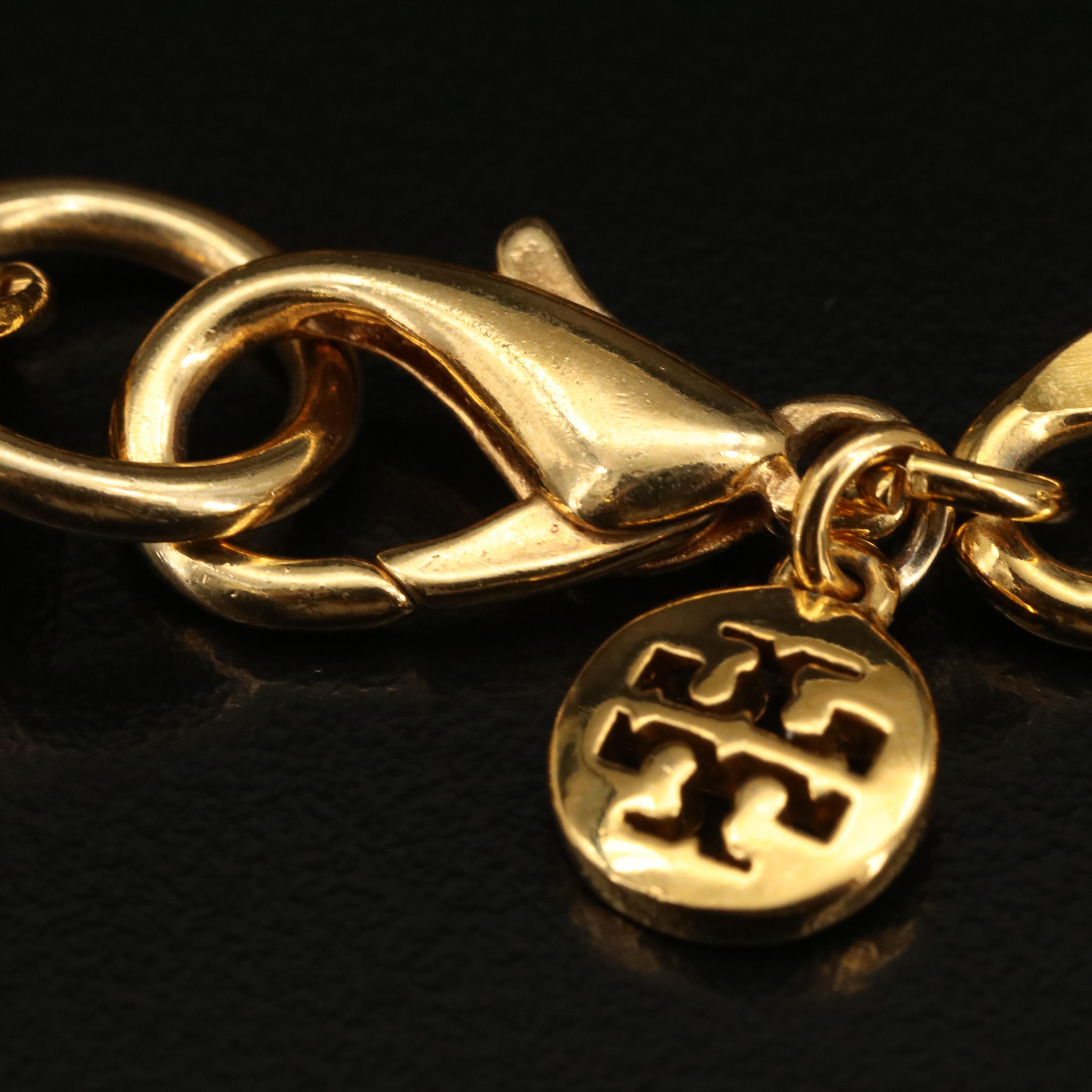 Tory Burch Chain Necklaces and Wrap Bracelet