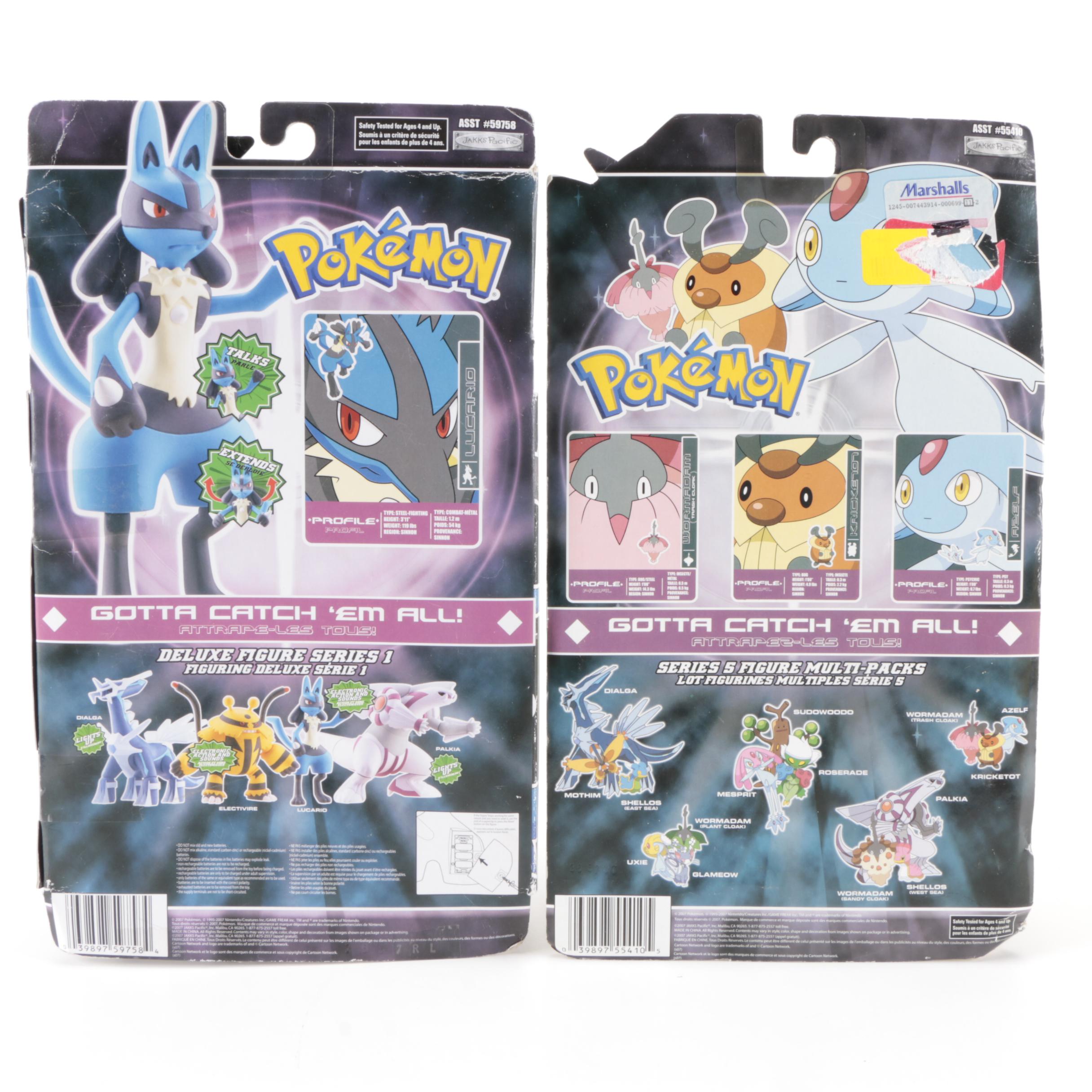 Electronic "Lucario" and Other Pokémon Figures and Toys, 1990s–2000s