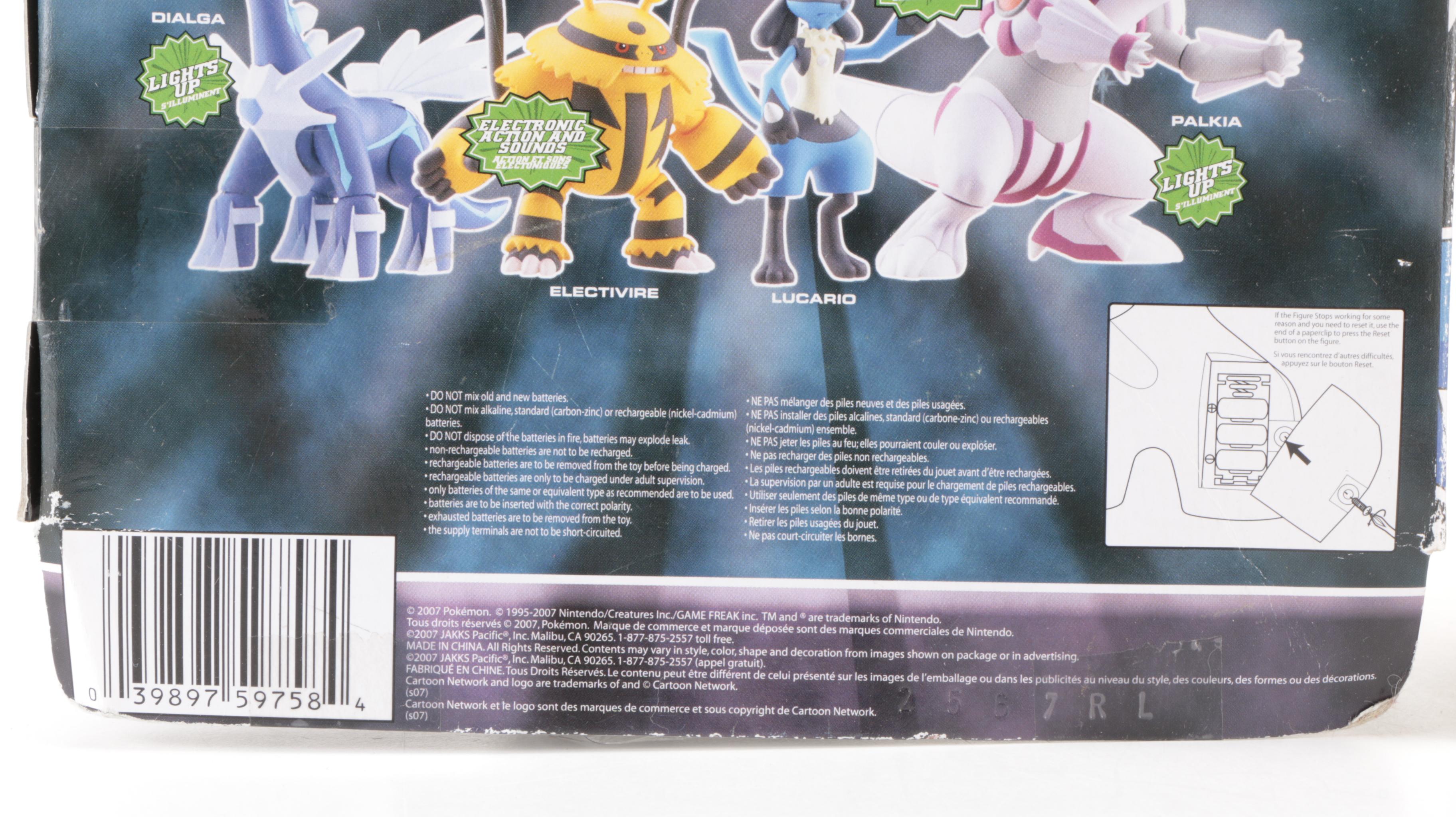 Electronic "Lucario" and Other Pokémon Figures and Toys, 1990s–2000s