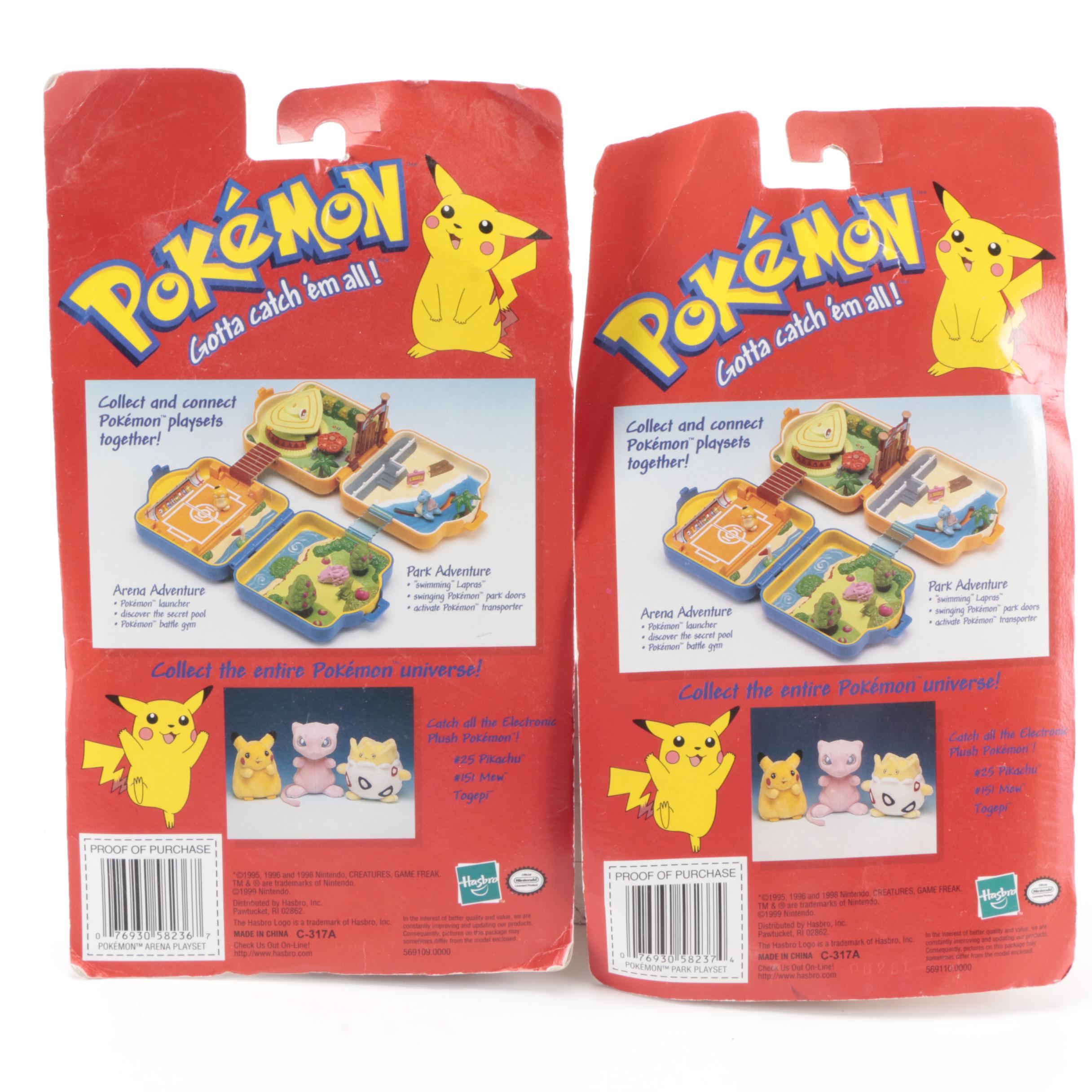 Electronic "Lucario" and Other Pokémon Figures and Toys, 1990s–2000s