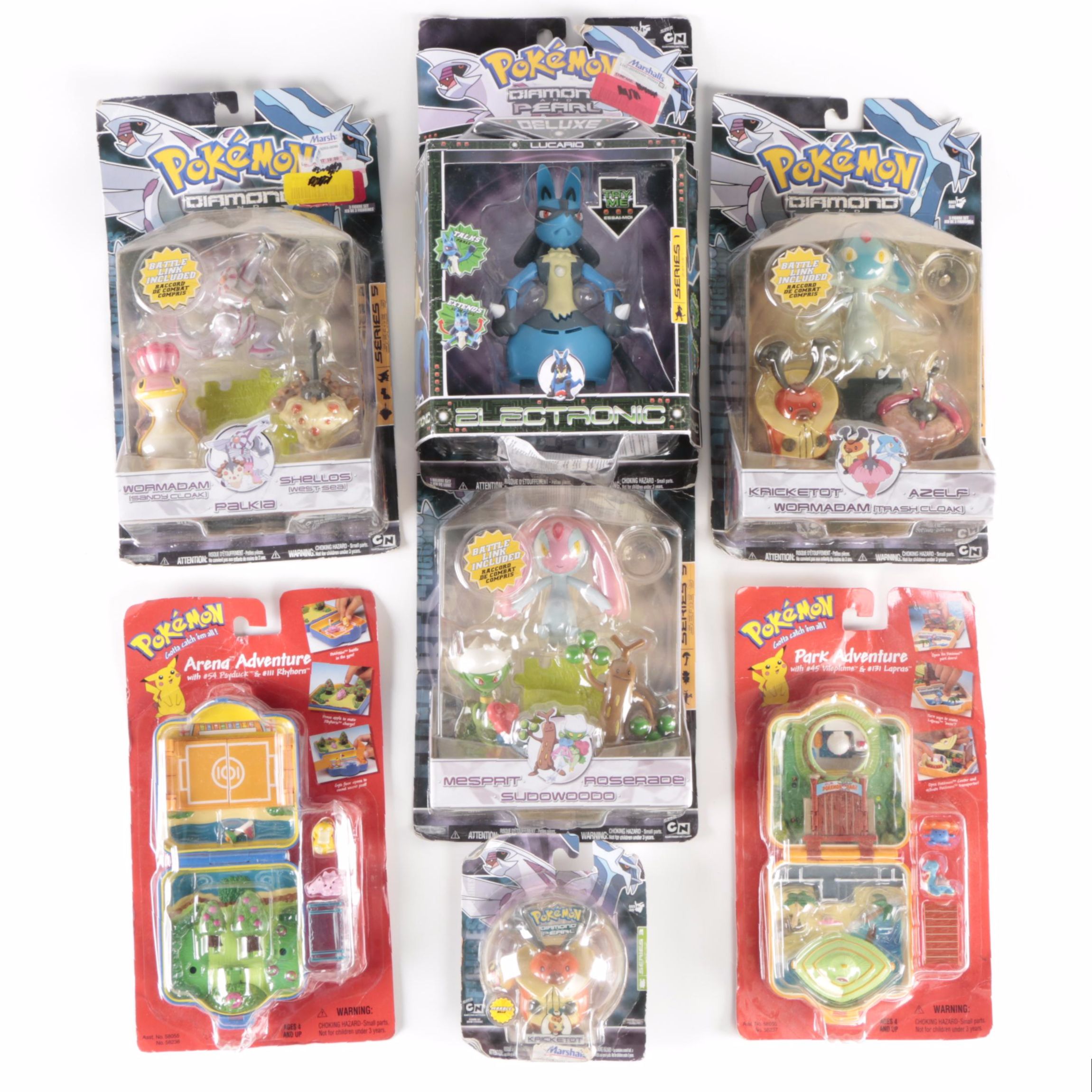 Electronic "Lucario" and Other Pokémon Figures and Toys, 1990s–2000s