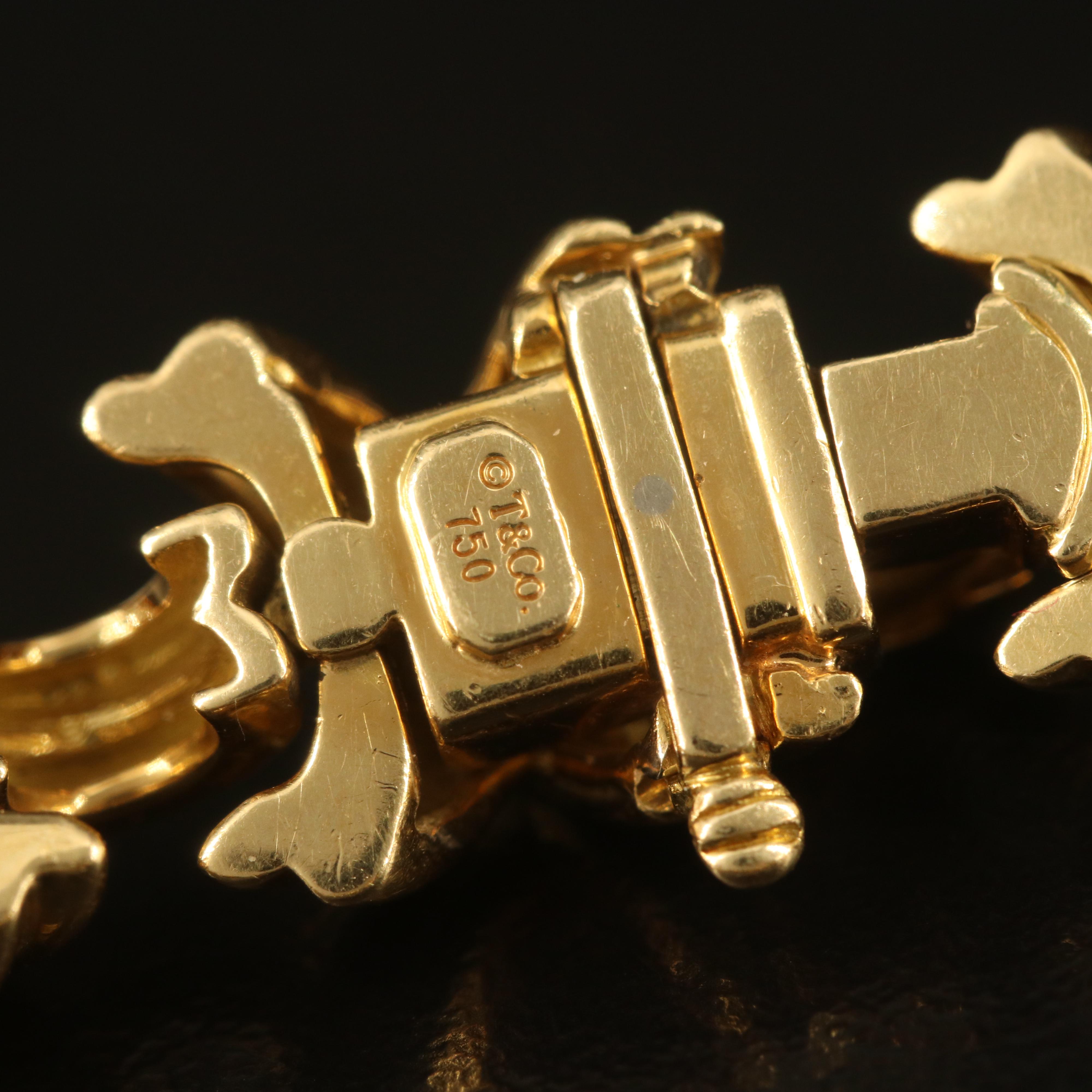 Tiffany & Co. "Signature X" 18K Bracelet