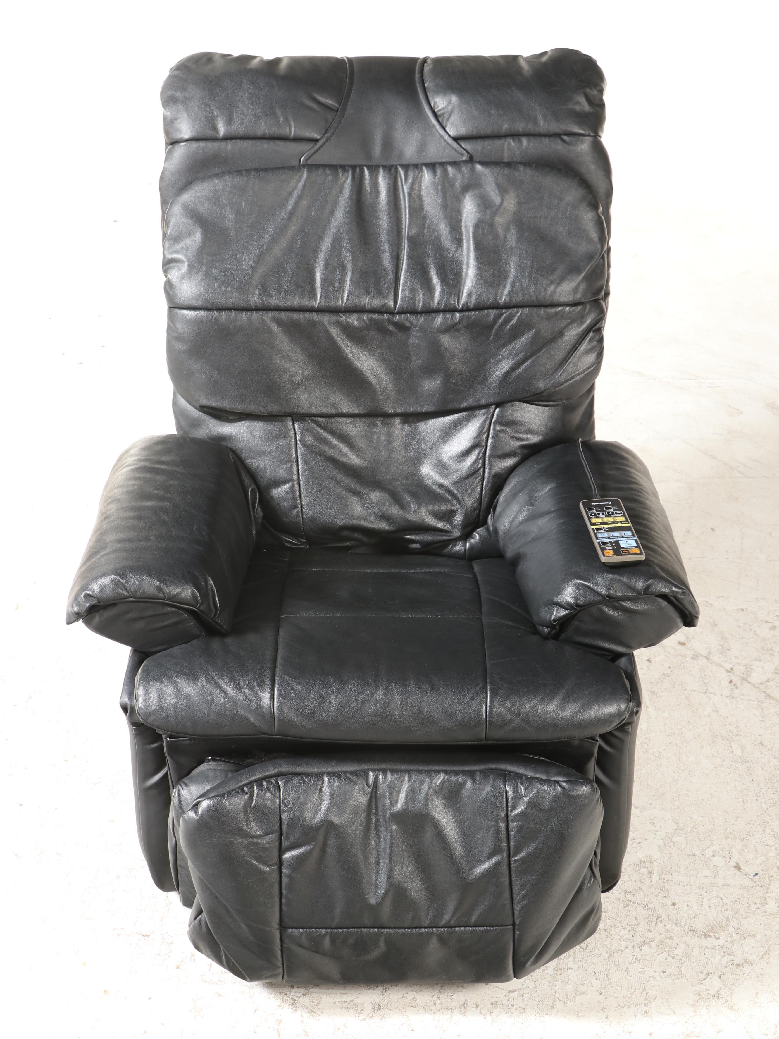 Panasonic "EP1017" Black Vinyl Massage Lounger