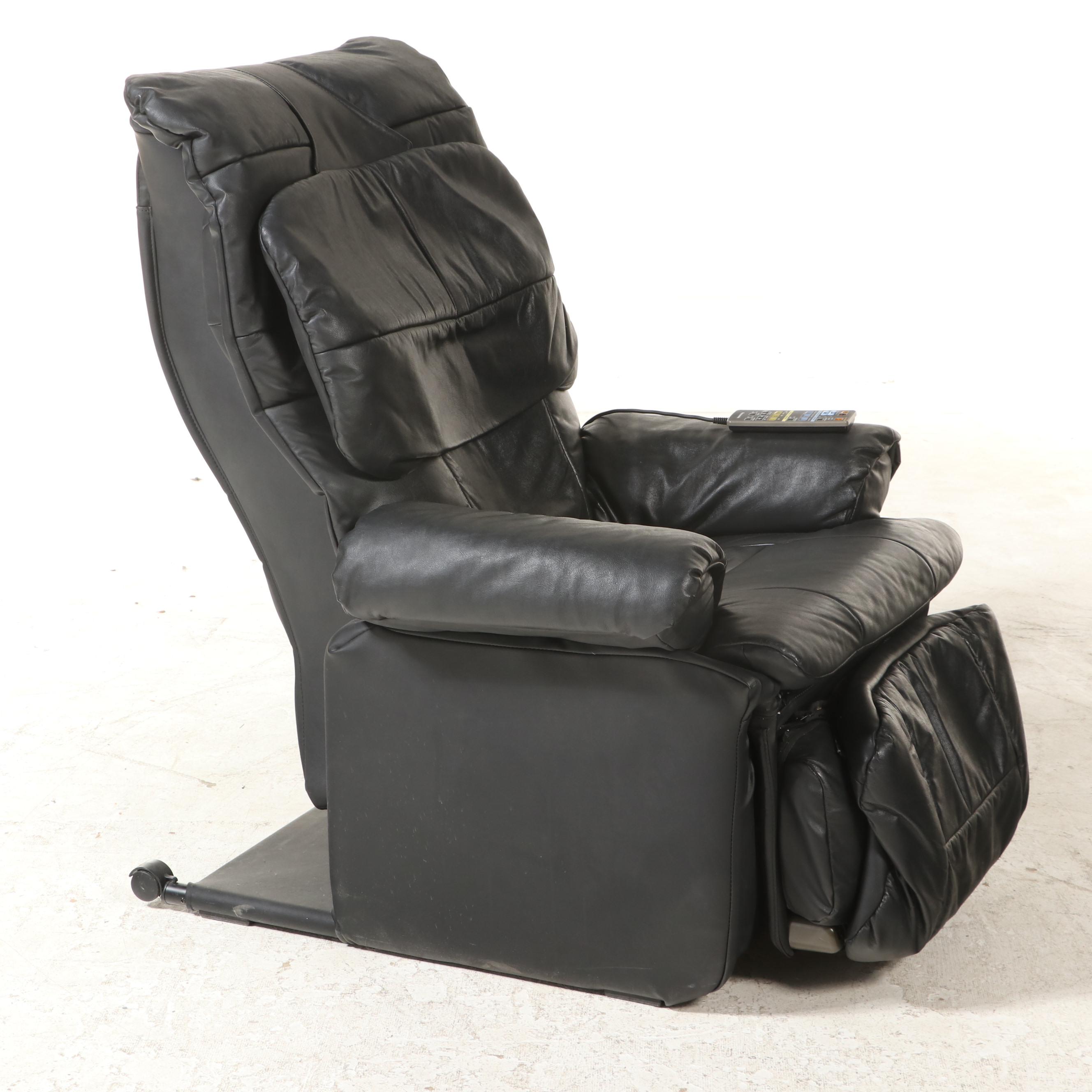 Panasonic "EP1017" Black Vinyl Massage Lounger