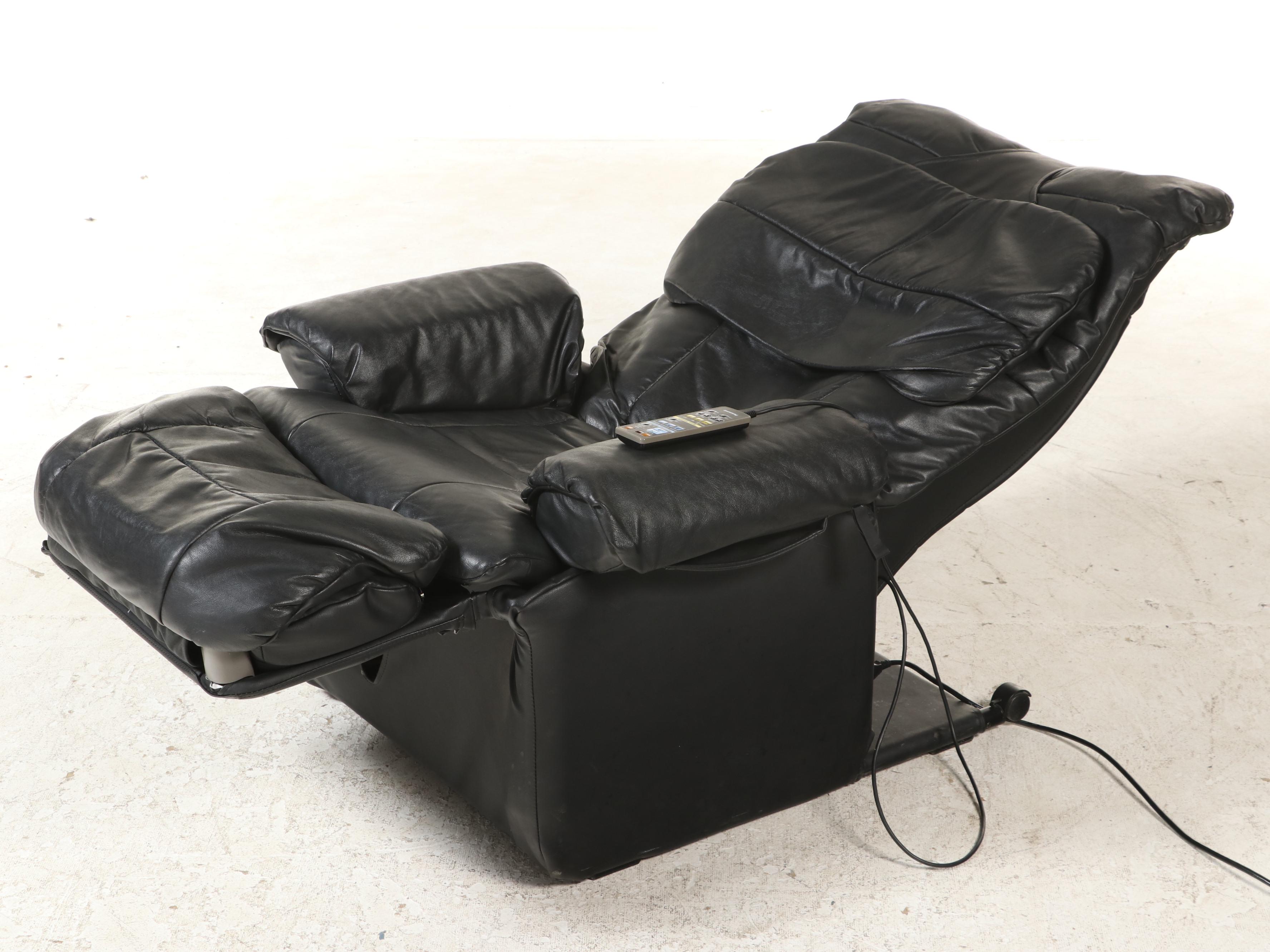 Panasonic "EP1017" Black Vinyl Massage Lounger