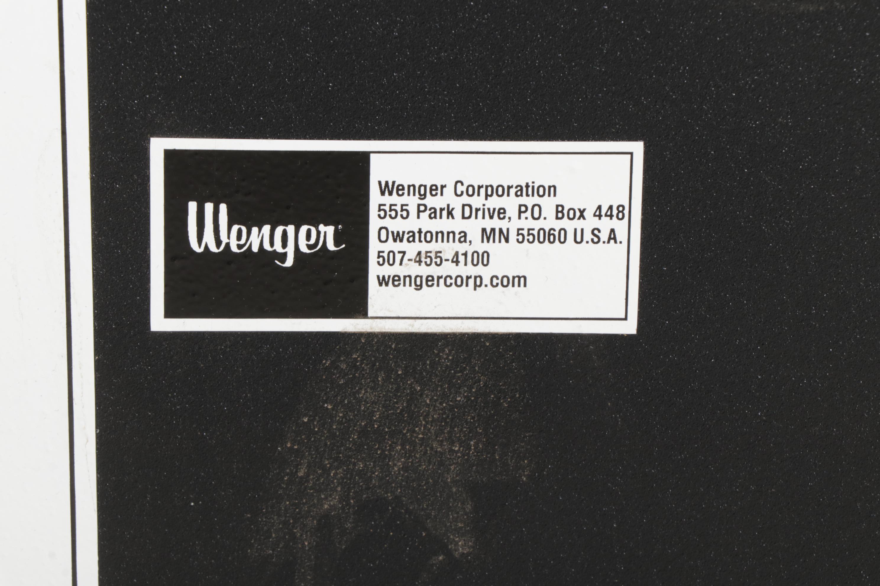 Wenger Black Metal Portable Stage Steps