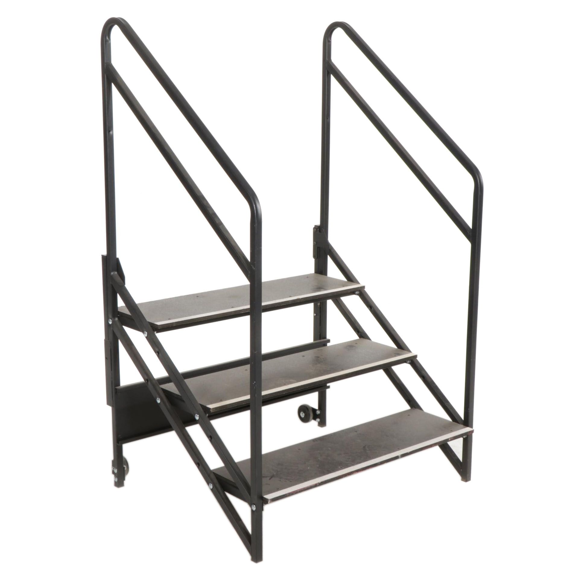 Wenger Black Metal Portable Stage Steps