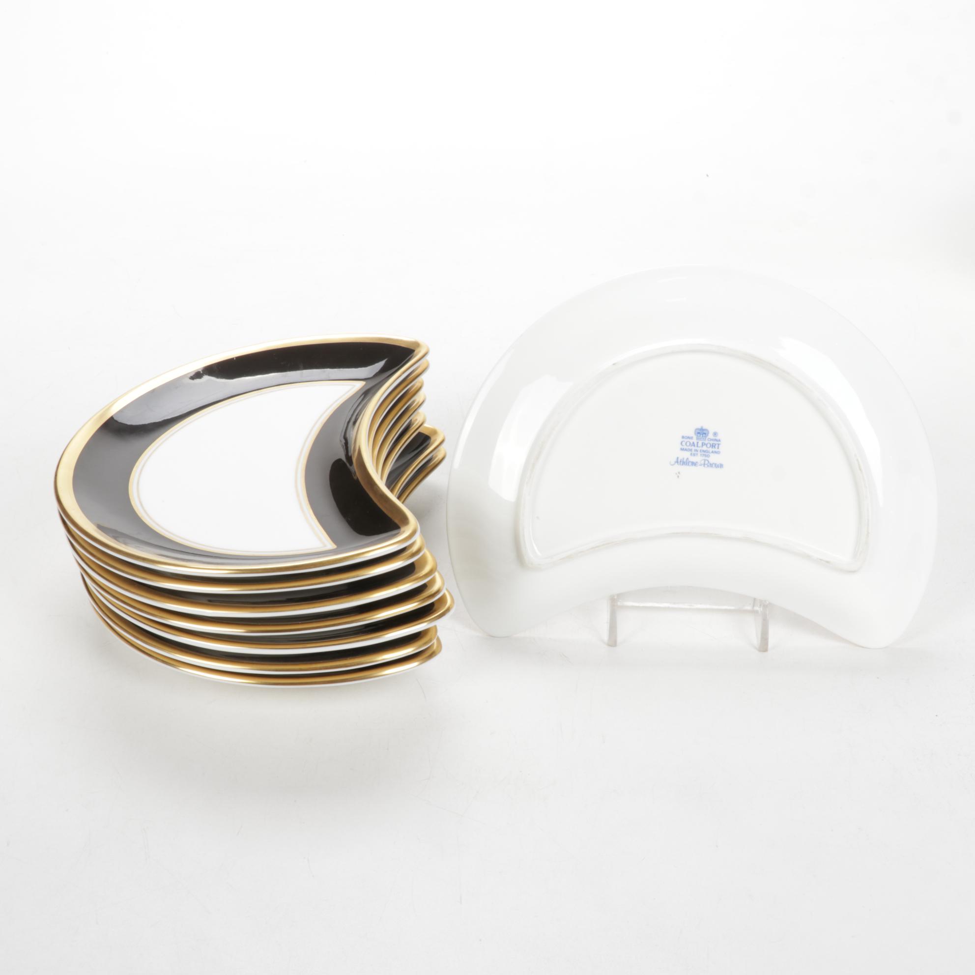 Coalport "Athlone-Brown" and Other Bone China Dinnerware