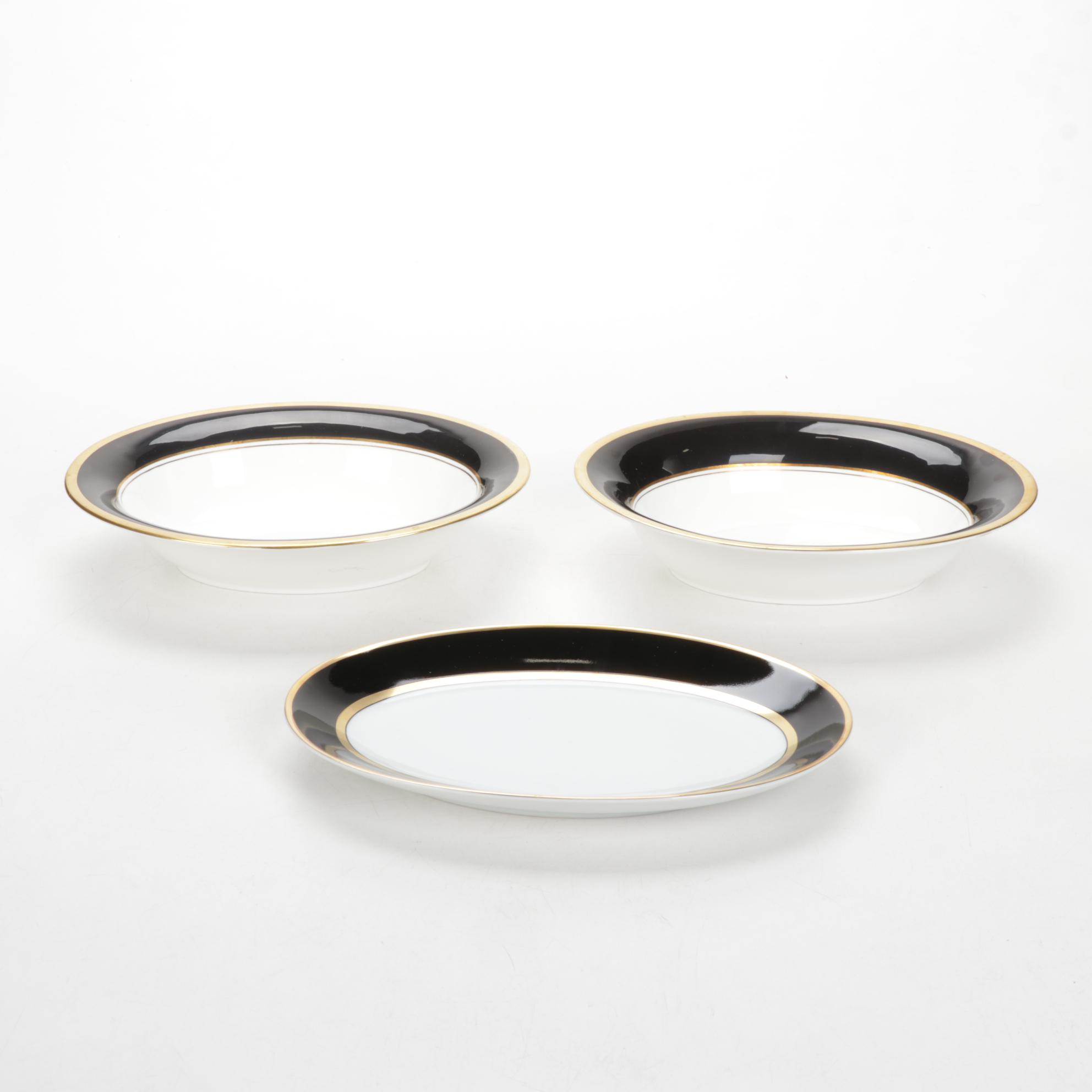 Coalport "Athlone-Brown" and Other Bone China Dinnerware