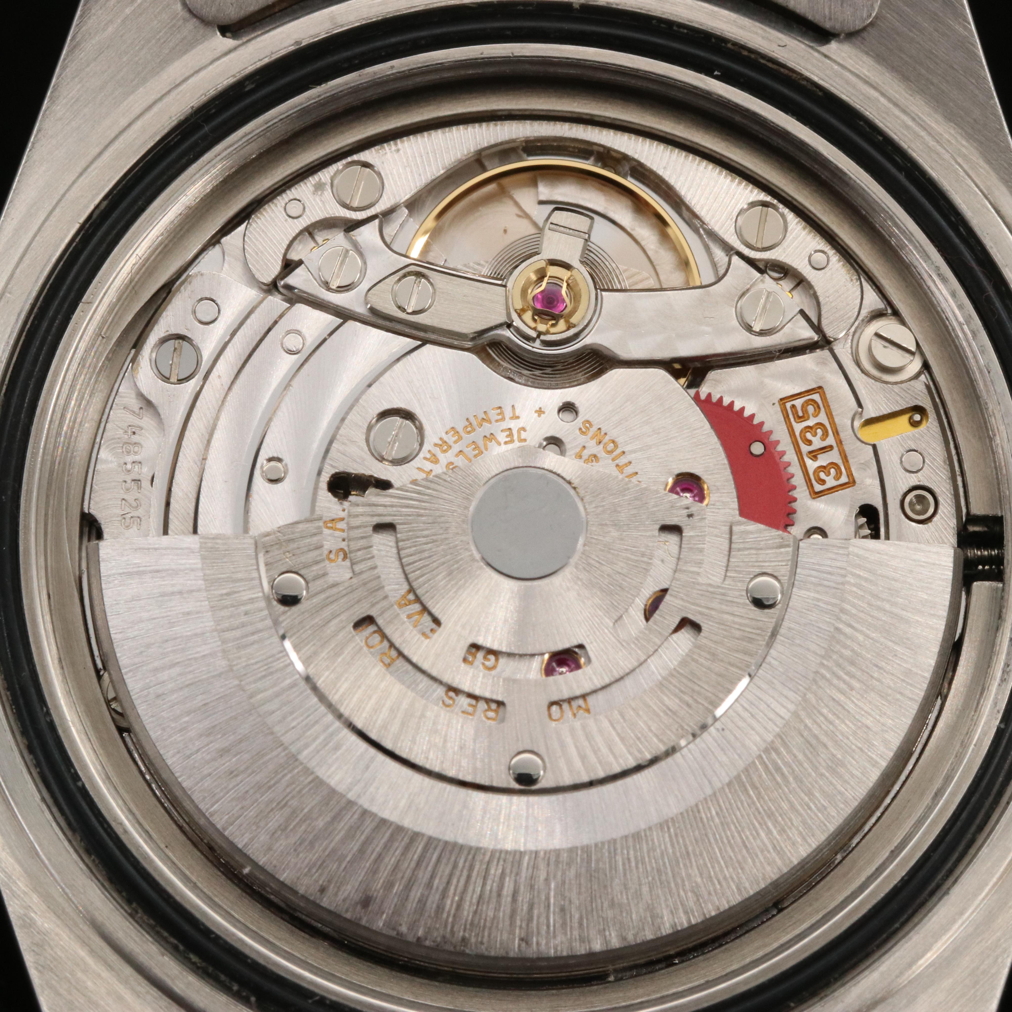 1996 Rolex Submariner Date Stainless Steel Watch