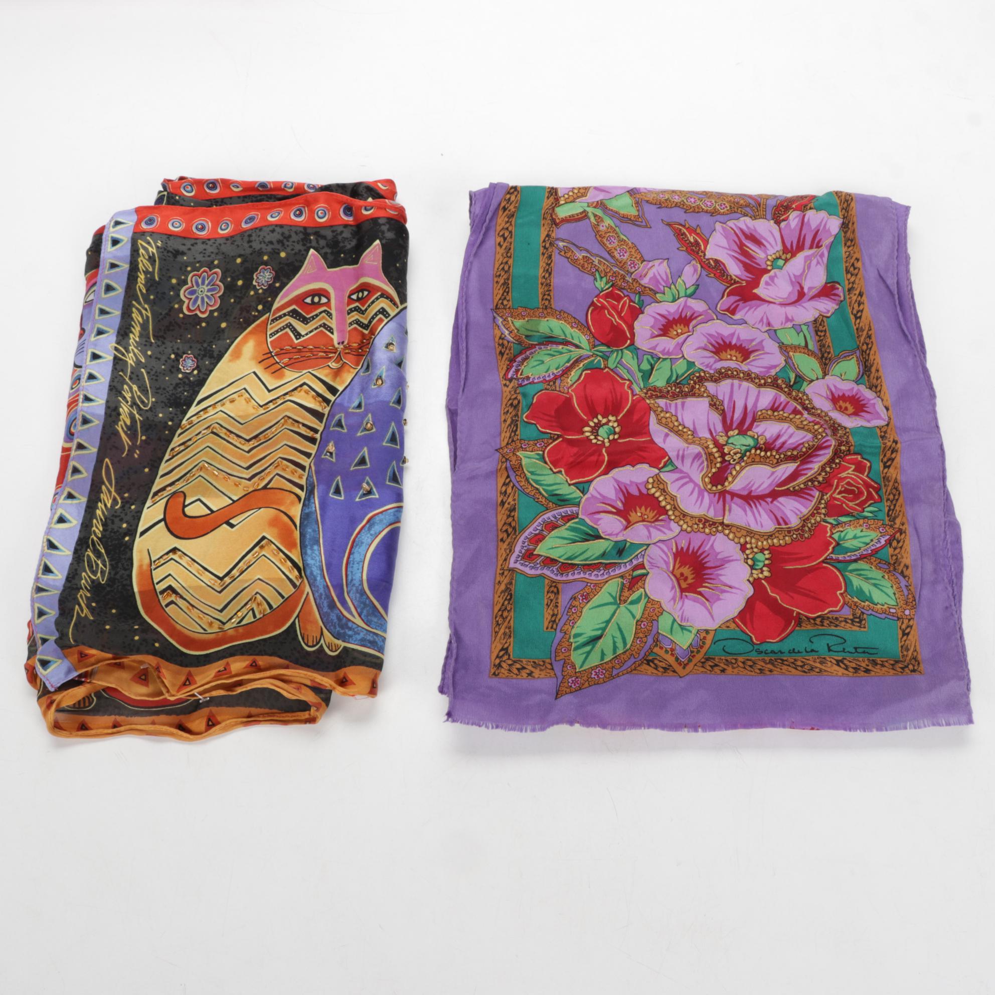 Oscar De La Renta, Echo, Laurel Burch, Nordstrom Cashmere, and More Scarves