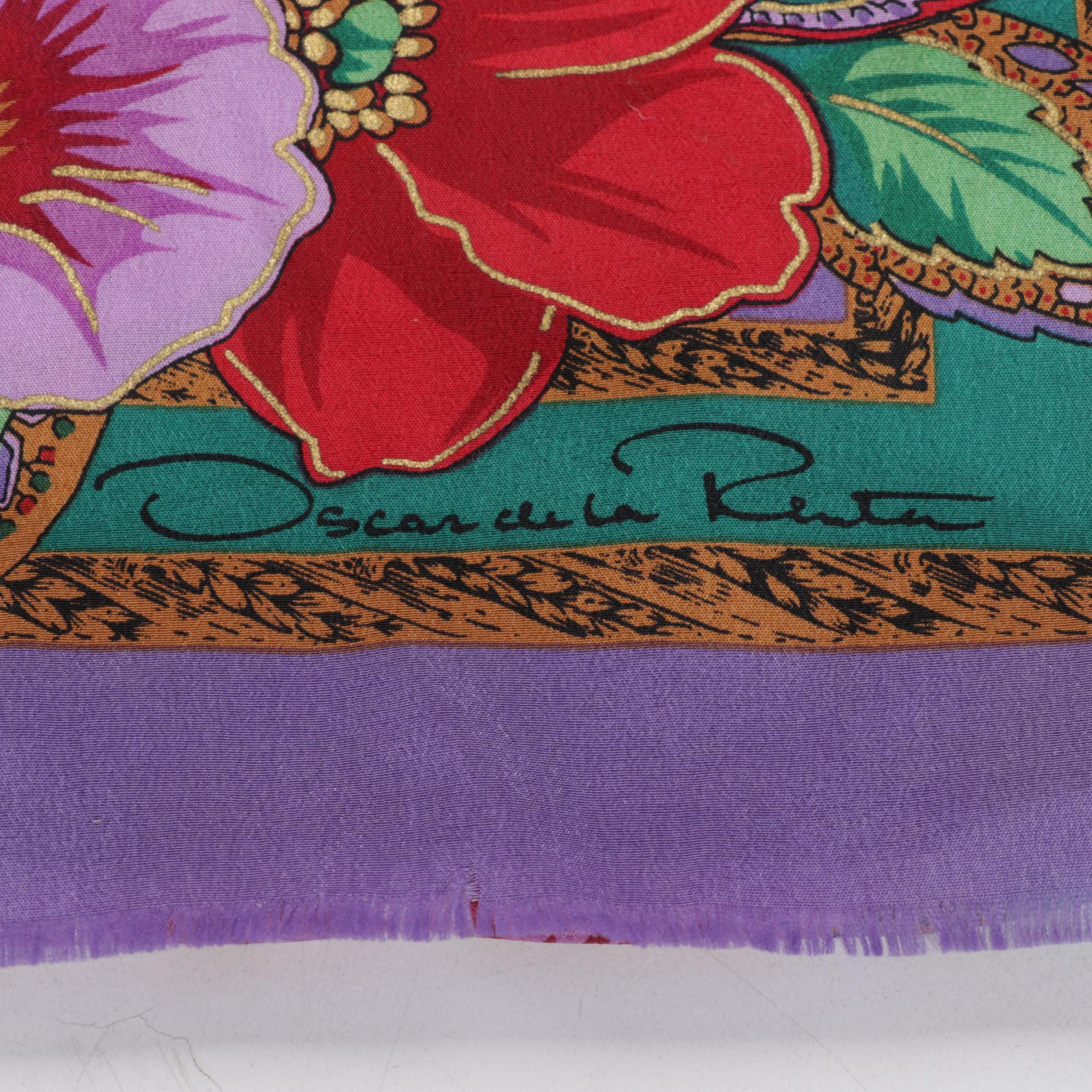Oscar De La Renta, Echo, Laurel Burch, Nordstrom Cashmere, and More Scarves