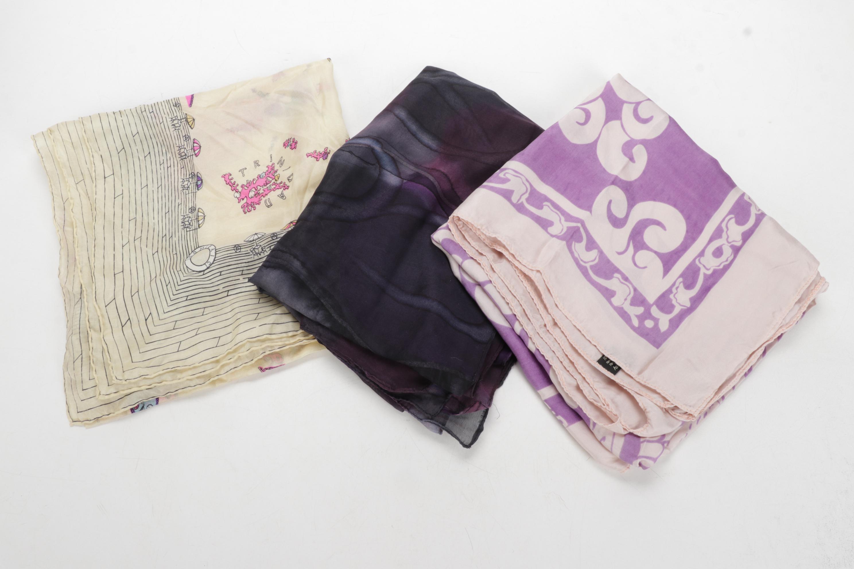 Oscar De La Renta, Echo, Laurel Burch, Nordstrom Cashmere, and More Scarves