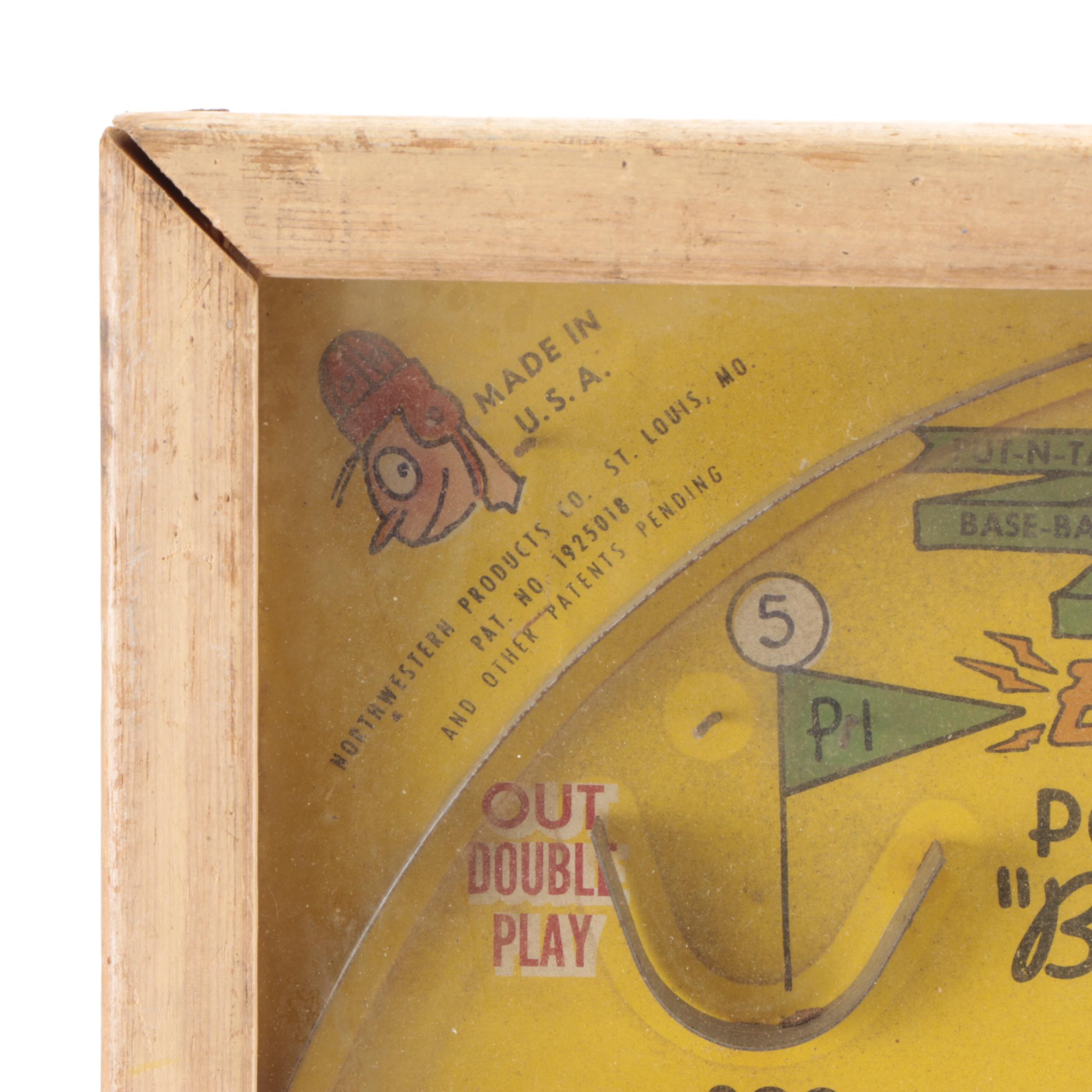 Wrigley Bros. Co., Northwestern Products Co. Bagatelle Pinball Games