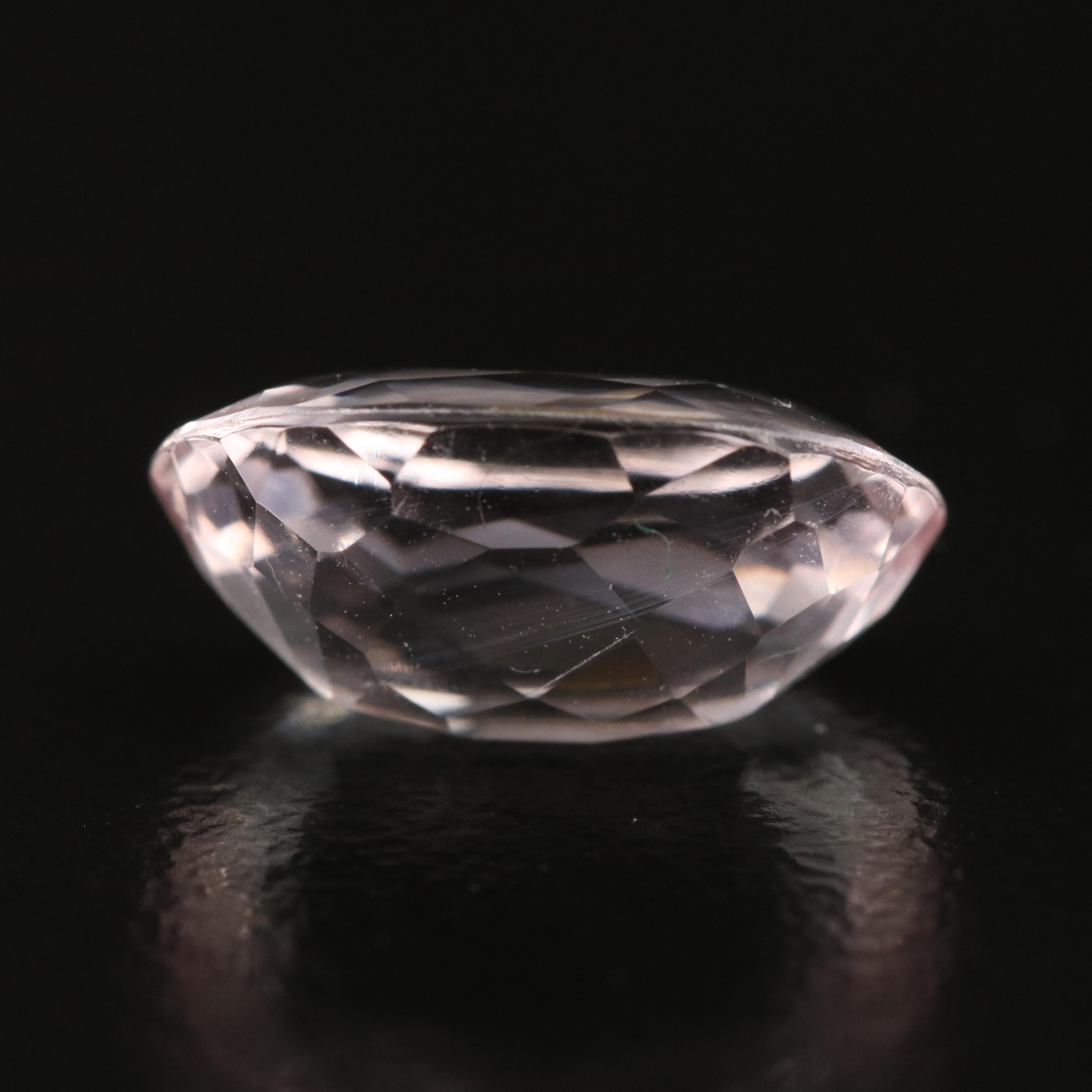 Loose 3.86 CT Faceted Morganite