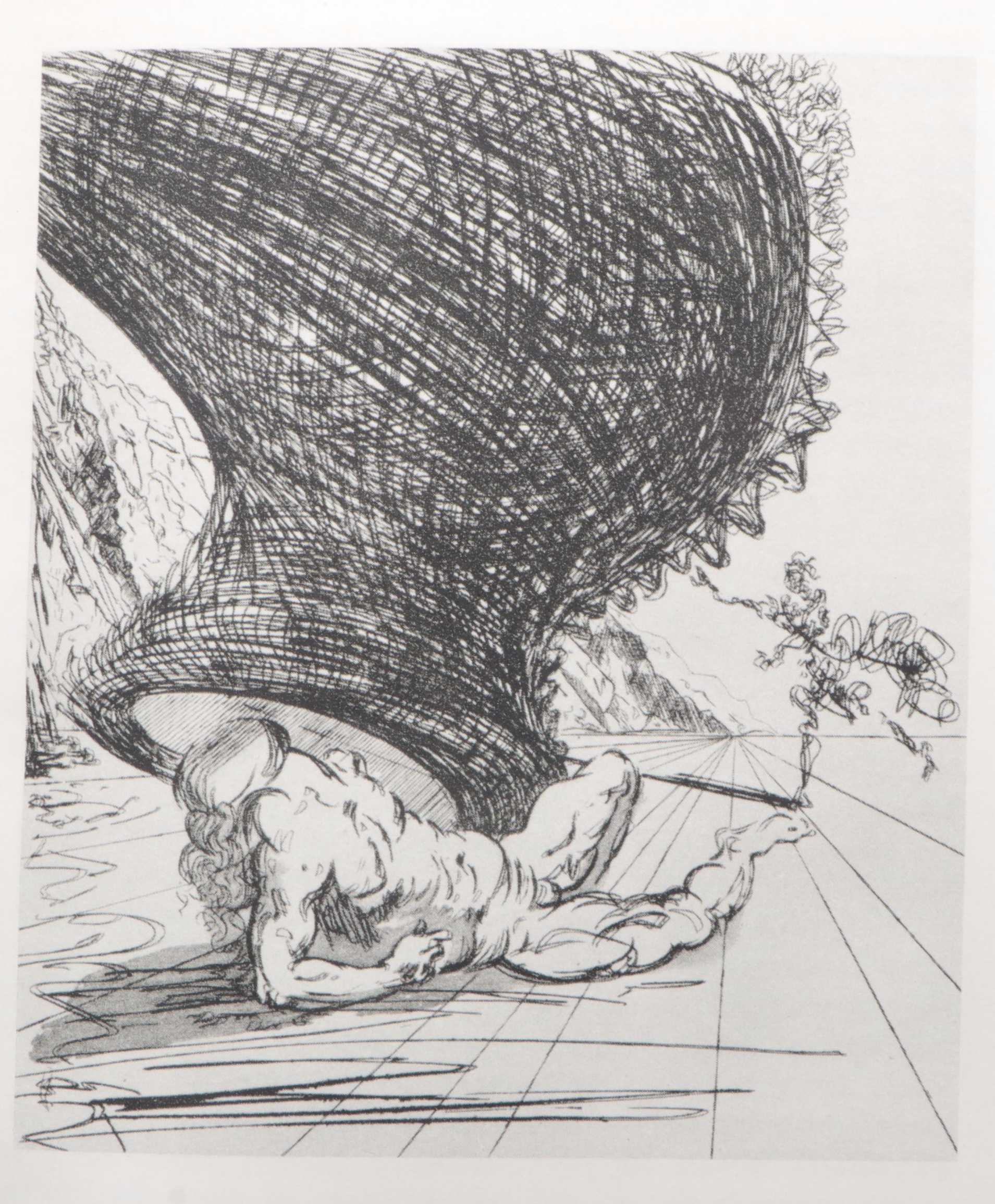 Salvador Dalí Illustrated "Le Château d'Otrante" by Horace Walpole, 1964