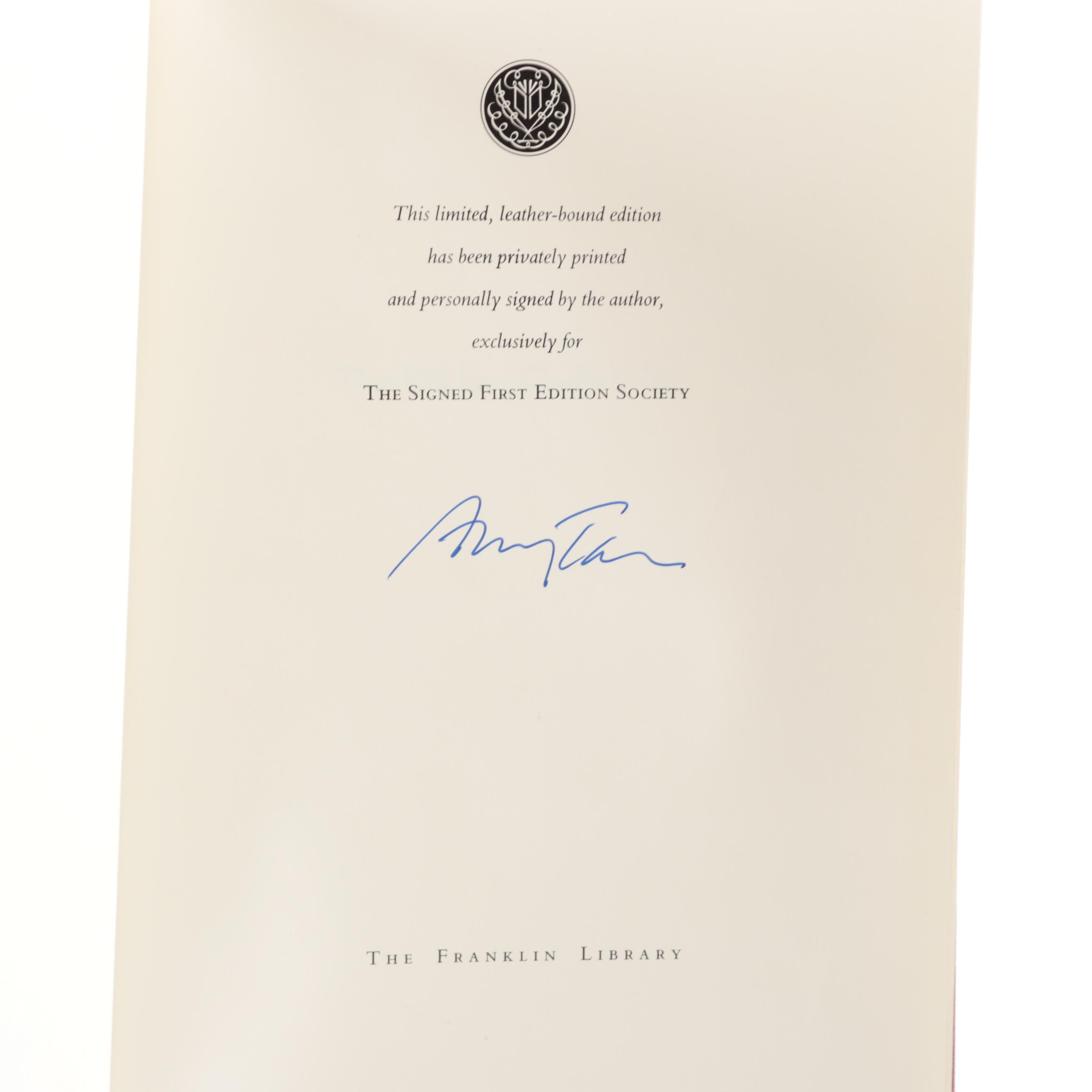 Signed First Edition "The Kitchen God’s Wife" by Amy Tan and More Signed Books