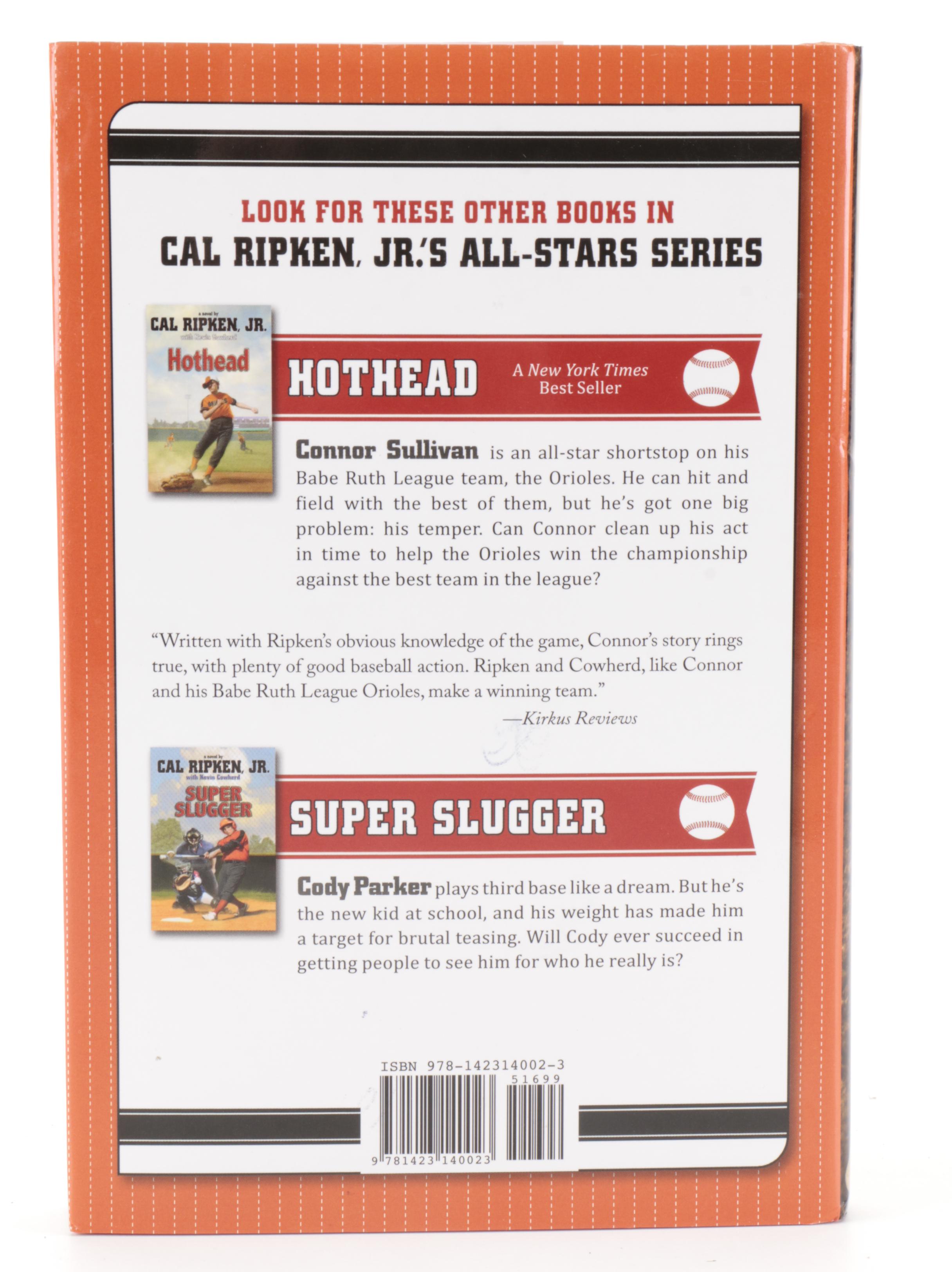 Signed First Edition "Wild Pitch" by Cal Ripken and Other Signed Book