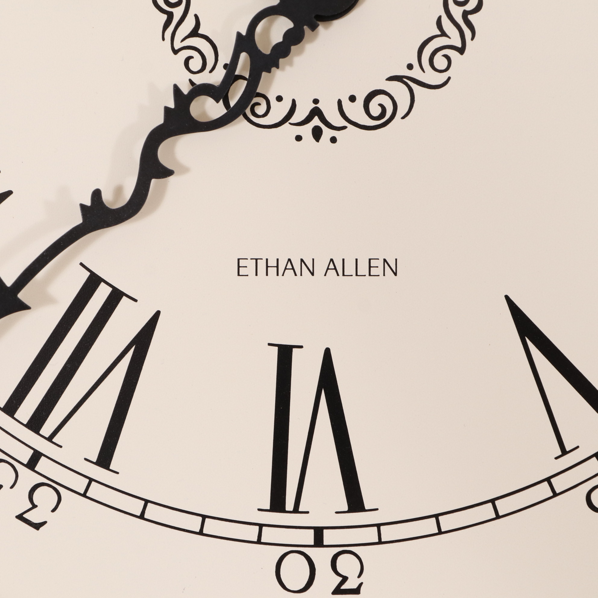 Ethan Allen Scandinavian Style Pine Floor Clock