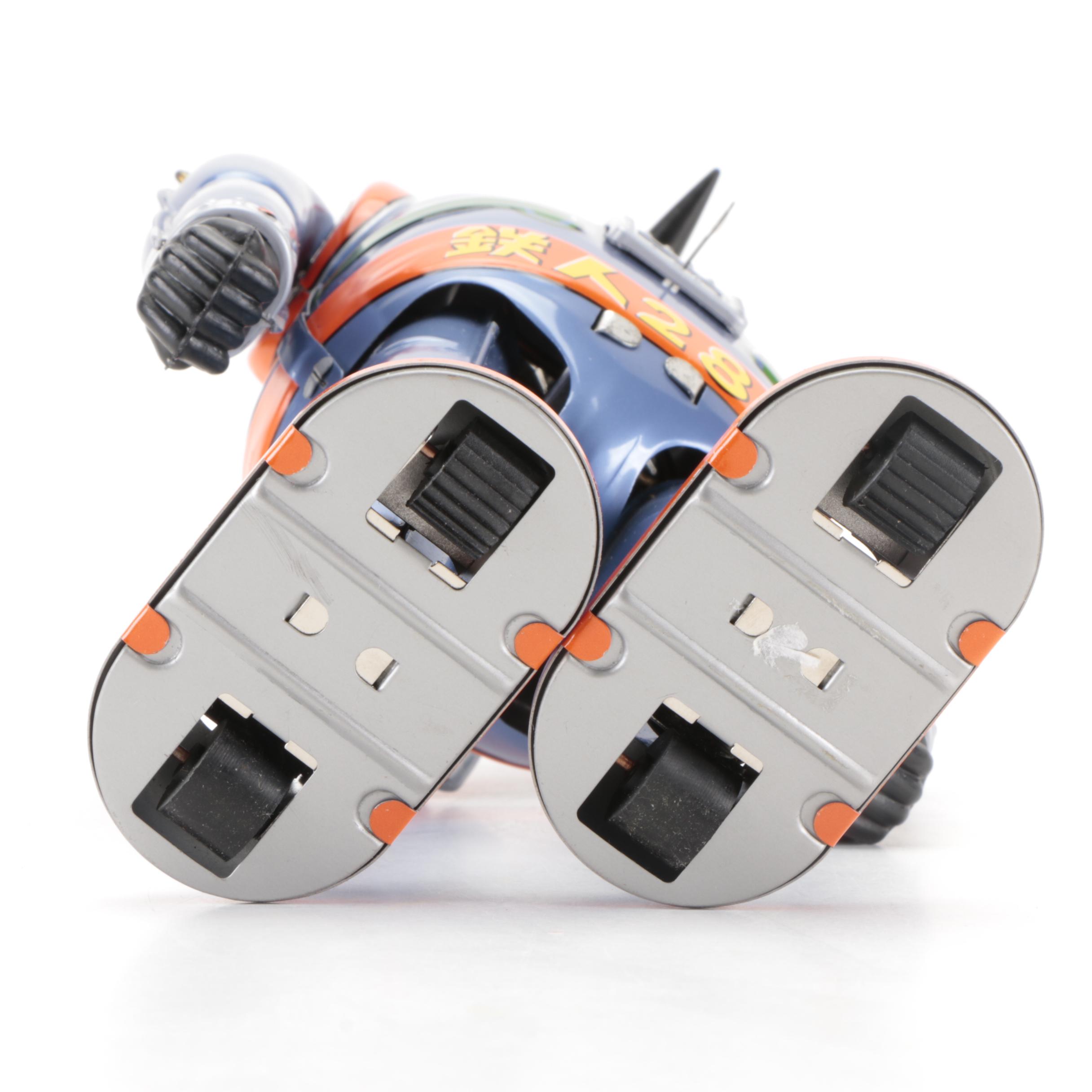 Osaka Tin Toy Institute "Tetsujin 28" Wind-Up Tin Toy, Late 20th Century