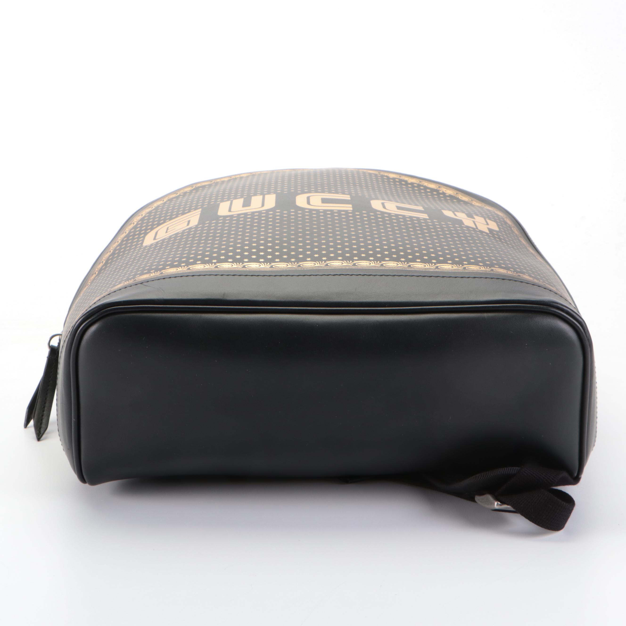 Gucci Magnetismo Backpack in 'Guccy' Star print Leather