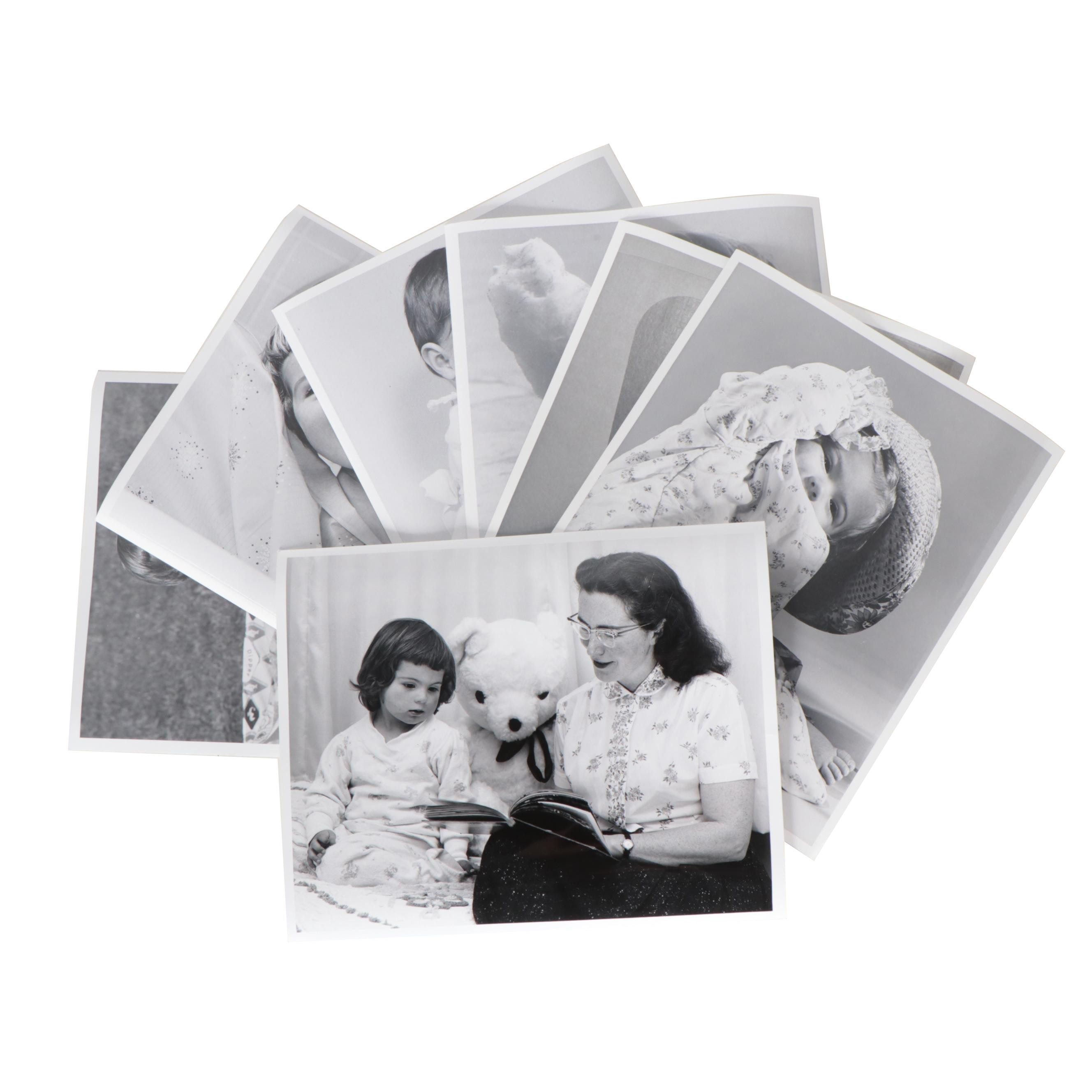 Grant Haist Silver Print Photographs of Childhood Moments