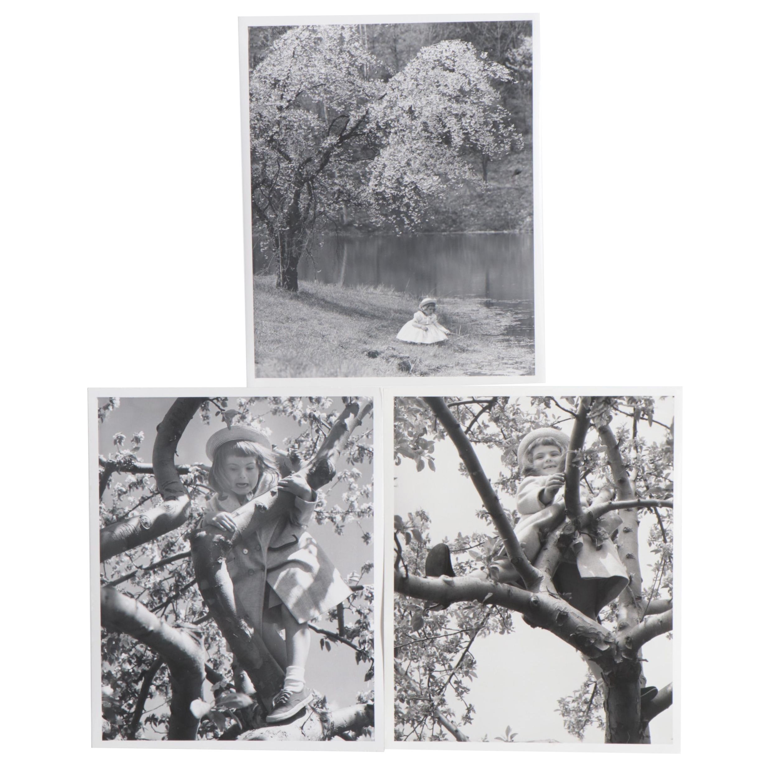 Grant Haist Silver Print Photographs of Child in Nature