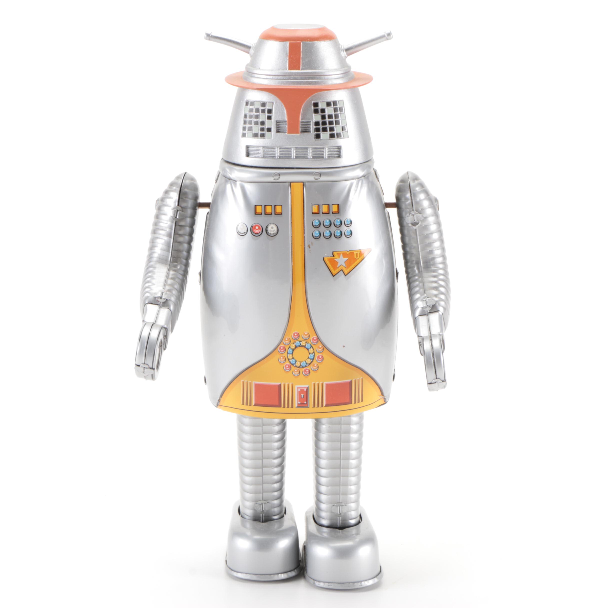 Billiken Shokai "Captain Ultra: Hauk" Wind-Up Tin Toy