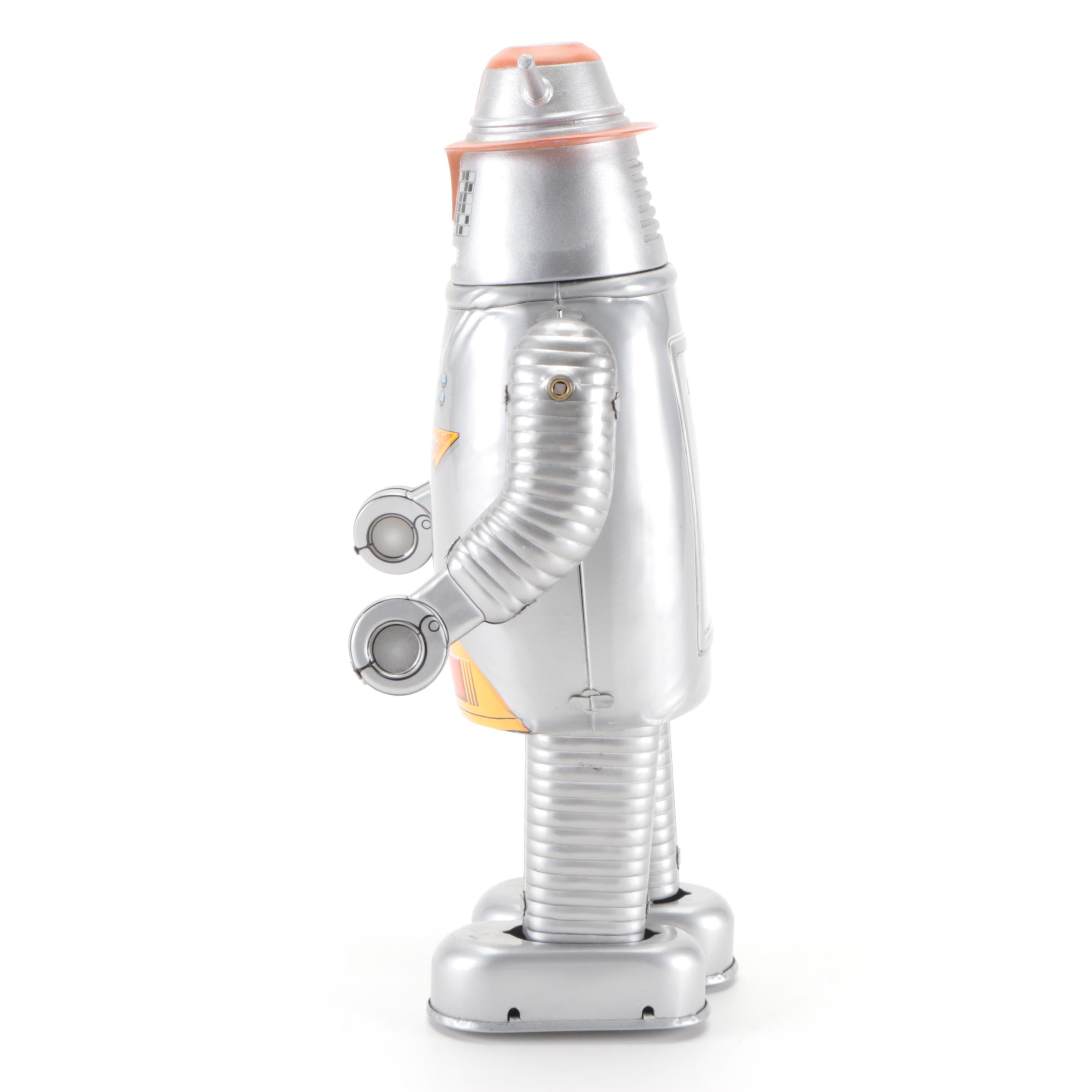 Billiken Shokai "Captain Ultra: Hauk" Wind-Up Tin Toy