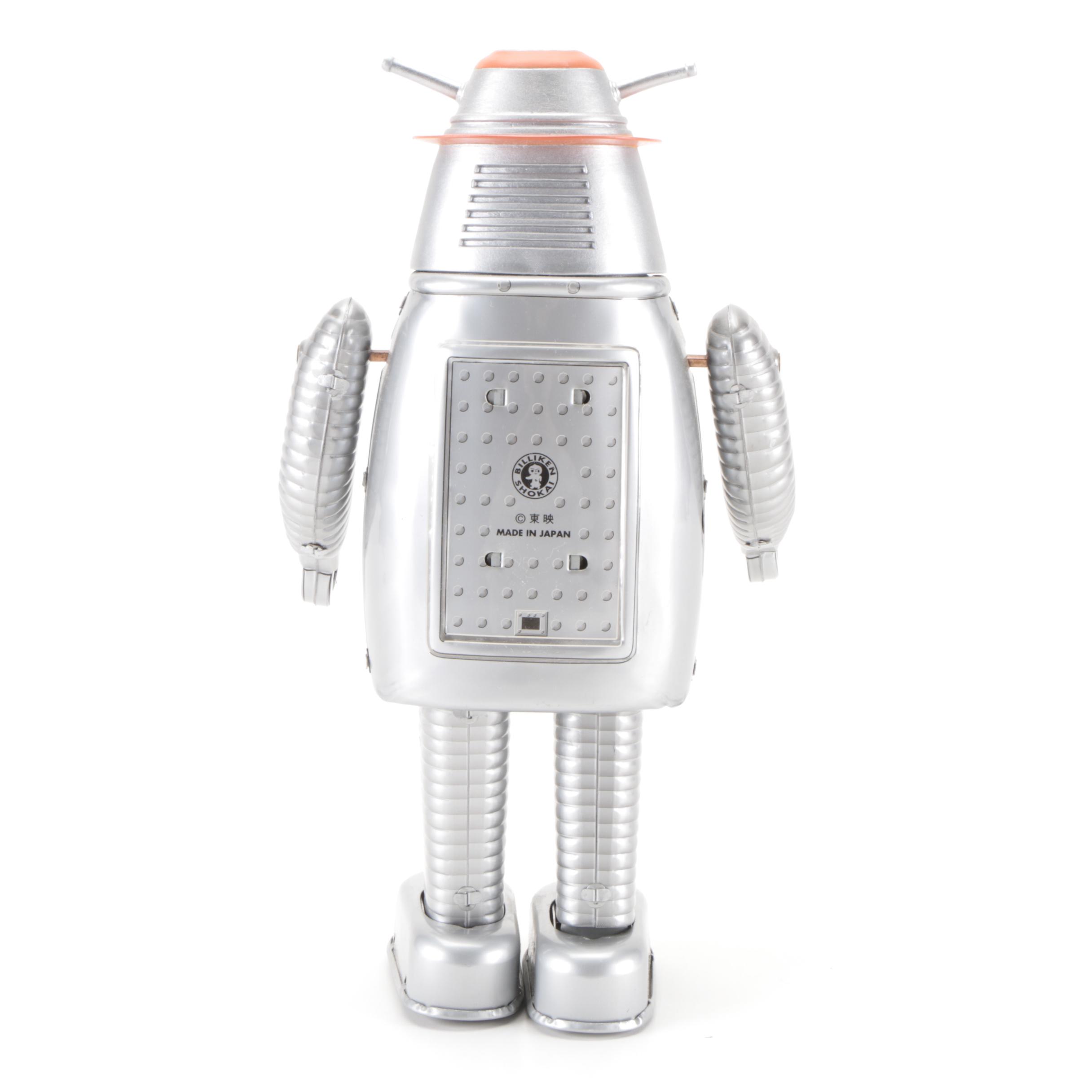 Billiken Shokai "Captain Ultra: Hauk" Wind-Up Tin Toy