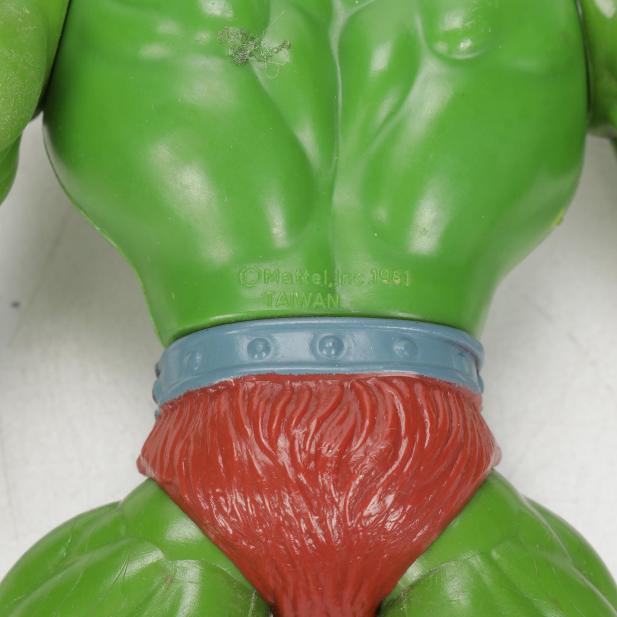 He-Man Action Figures Including Skeletor, Ram Man, Jitsu and Others, 1980s