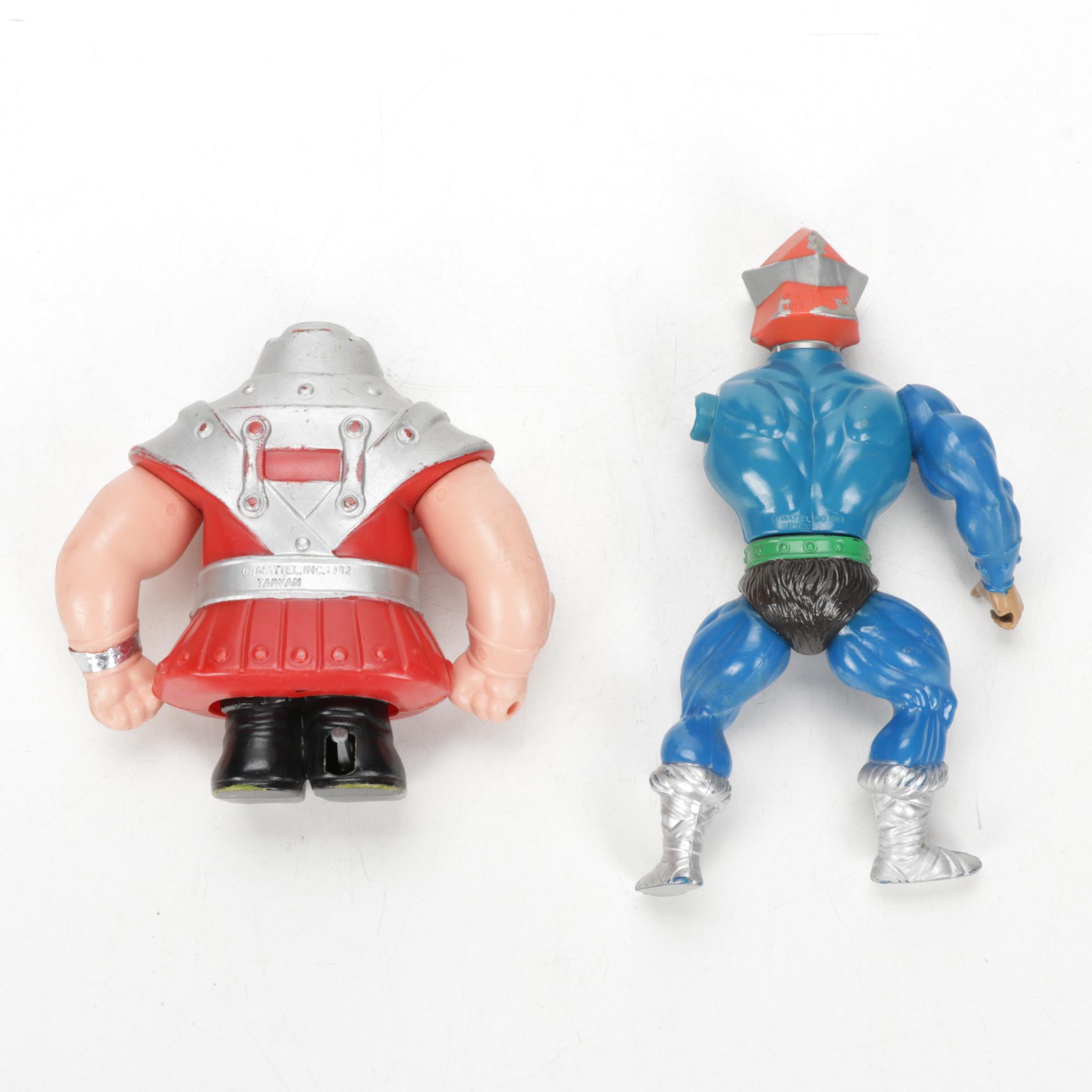 He-Man Action Figures Including Skeletor, Ram Man, Jitsu and Others, 1980s