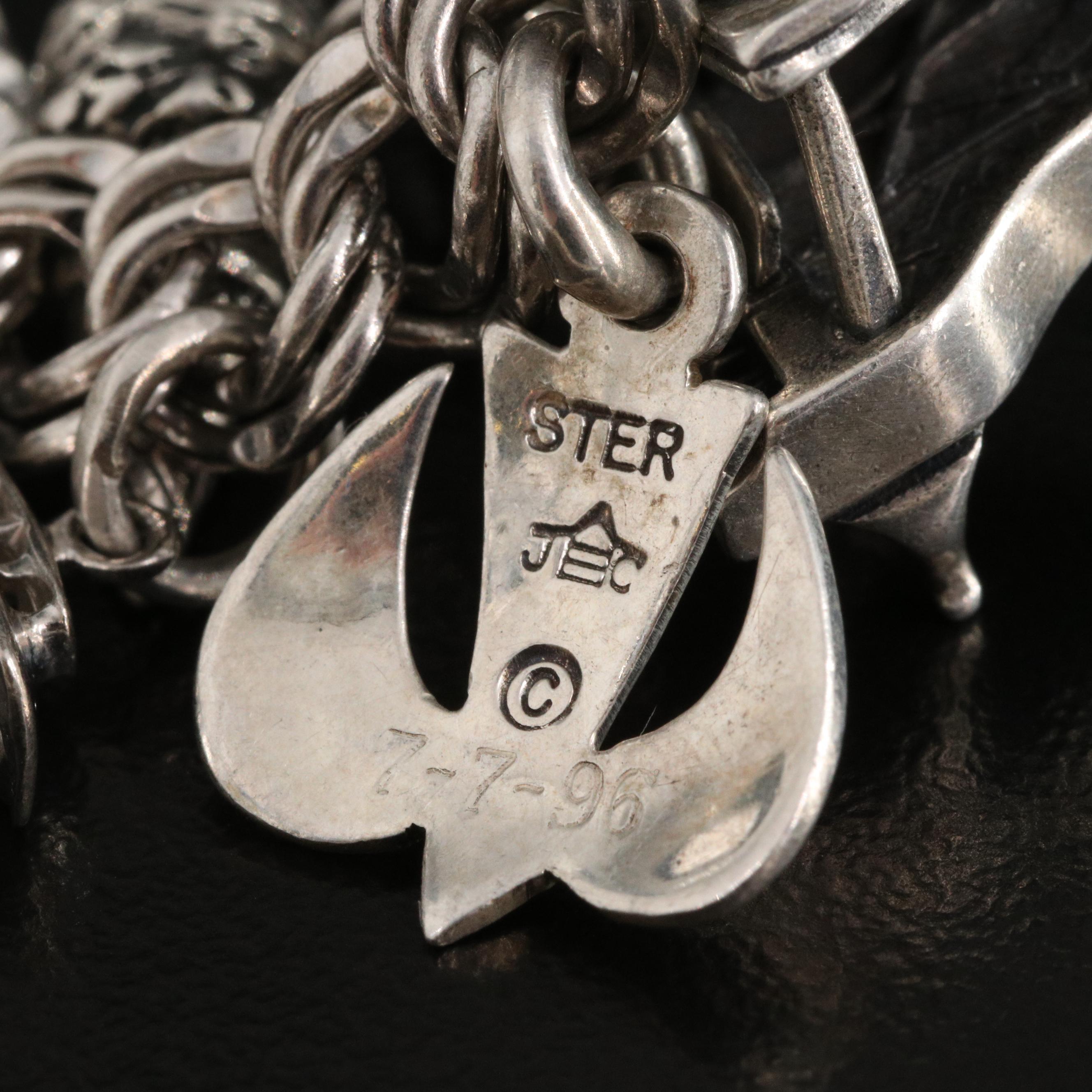James Avery Sterling Charm Bracelet