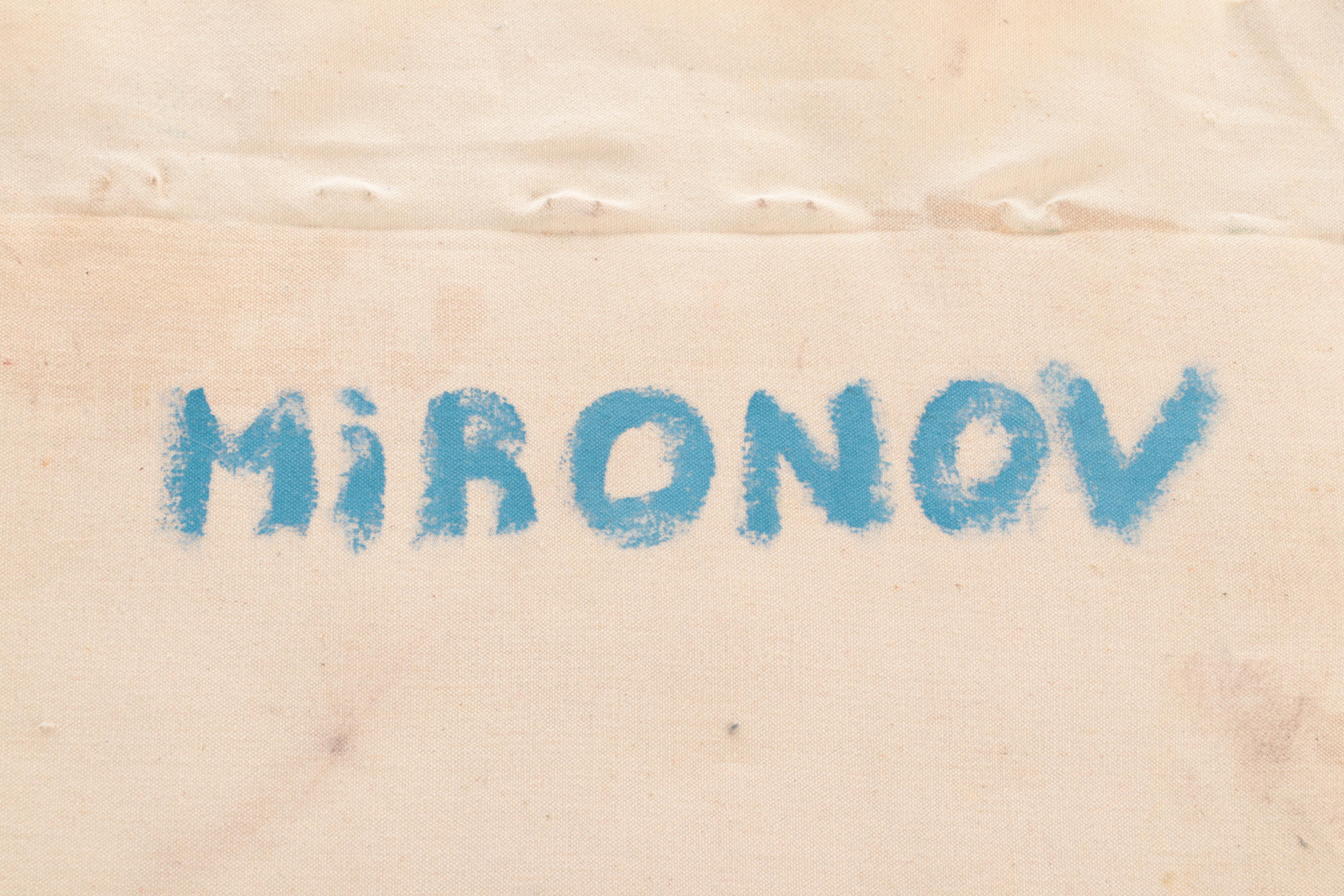 Jerald Mironov Landscape Oil Painting of Park, Late 20th Century