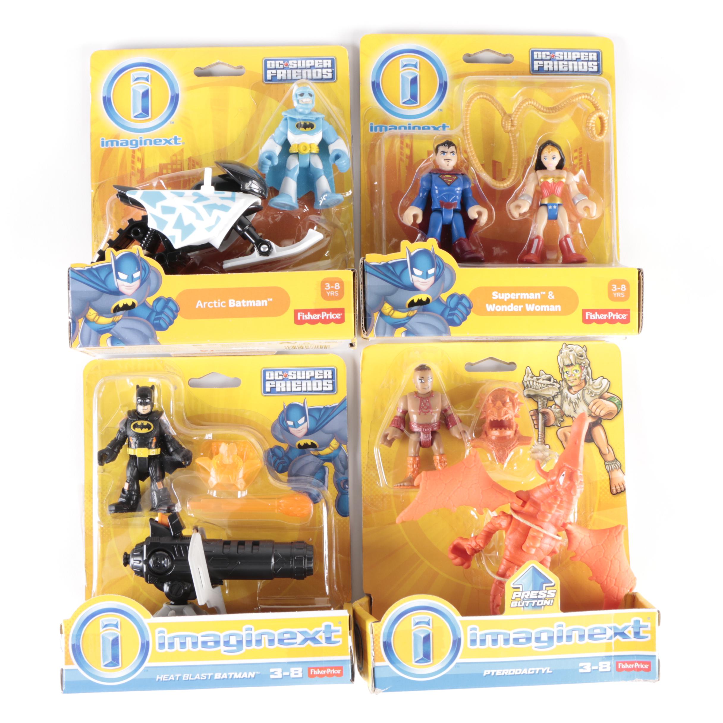 Imaginext Figures and Mystery Packs Including Arctic Batman and Pterodactyl
