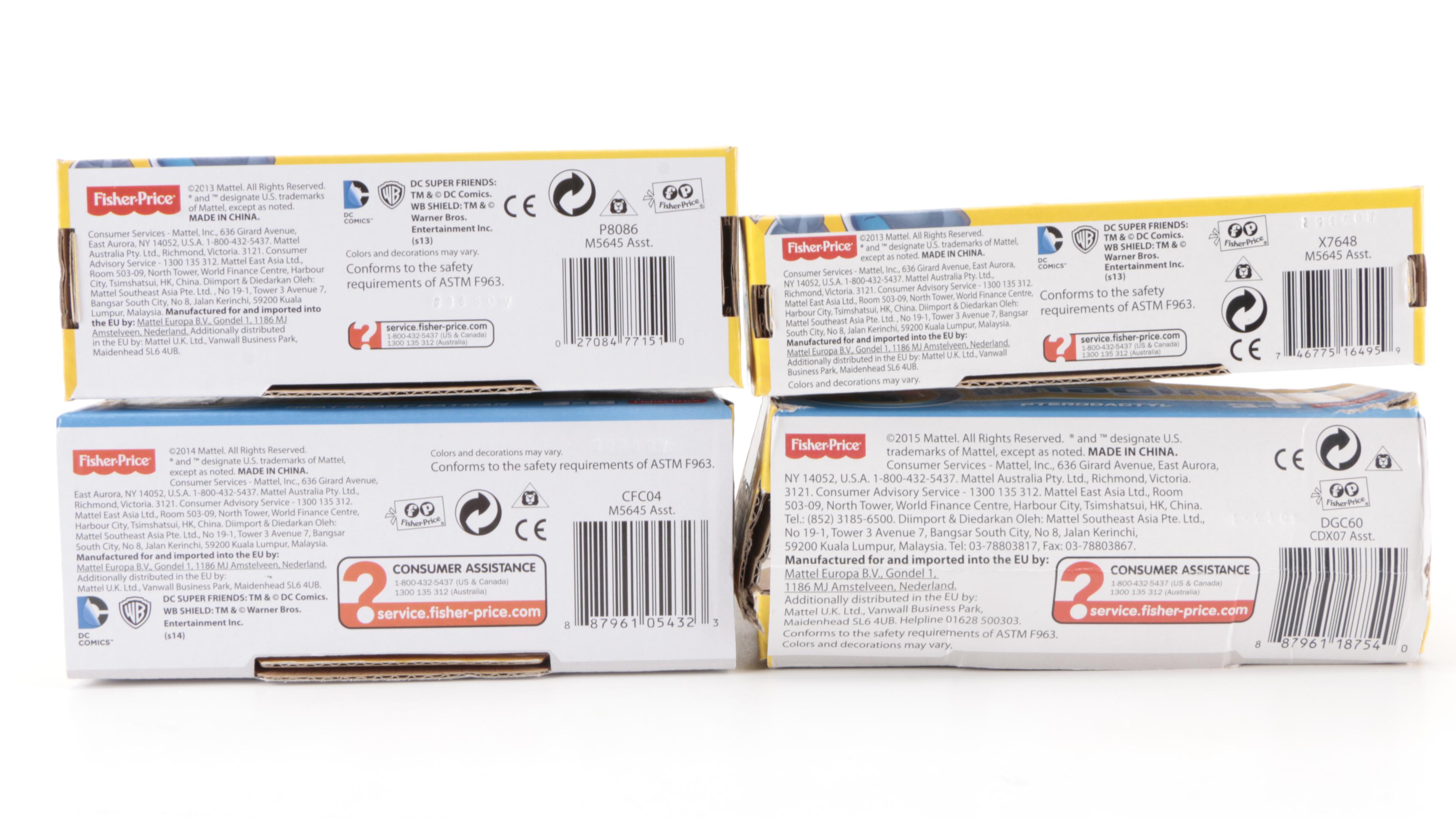 Imaginext Figures and Mystery Packs Including Arctic Batman and Pterodactyl